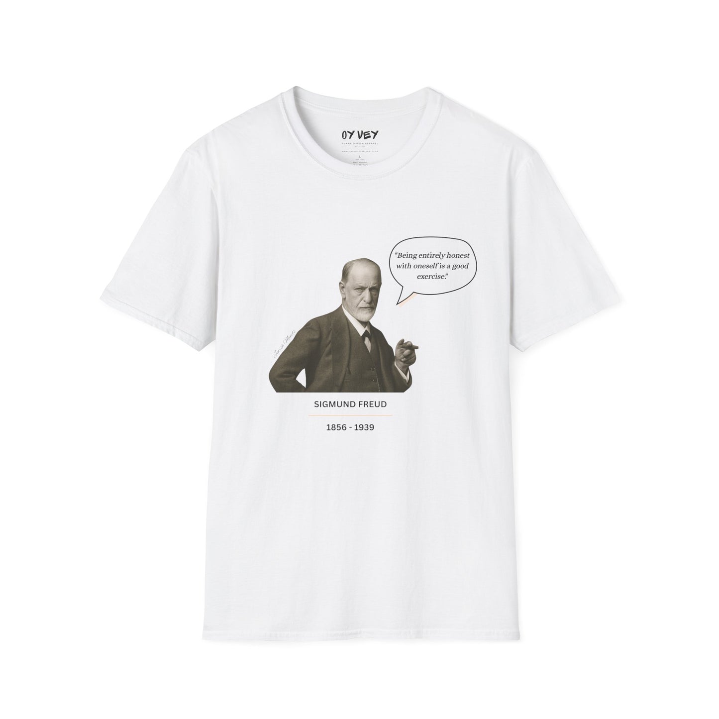 Sigmund Freud - Unisex soft T-shirt, Perfect Gift for Friends