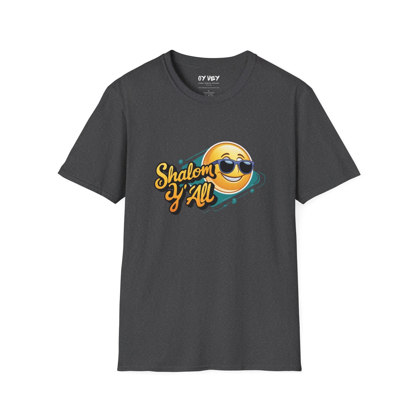 Shalom Y´all - Unisex soft T-shirt, Perfect Gift for Friends