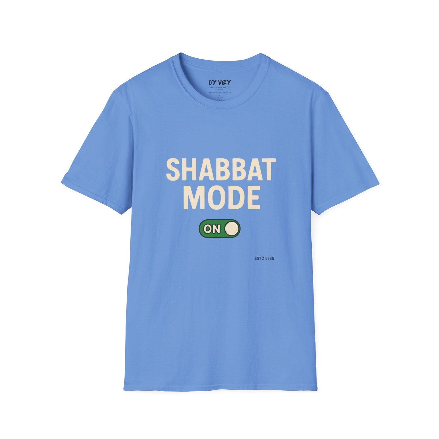 Shabbat Mode Activated 3 - Unisex soft T-shirt, Perfect Gift for Friends