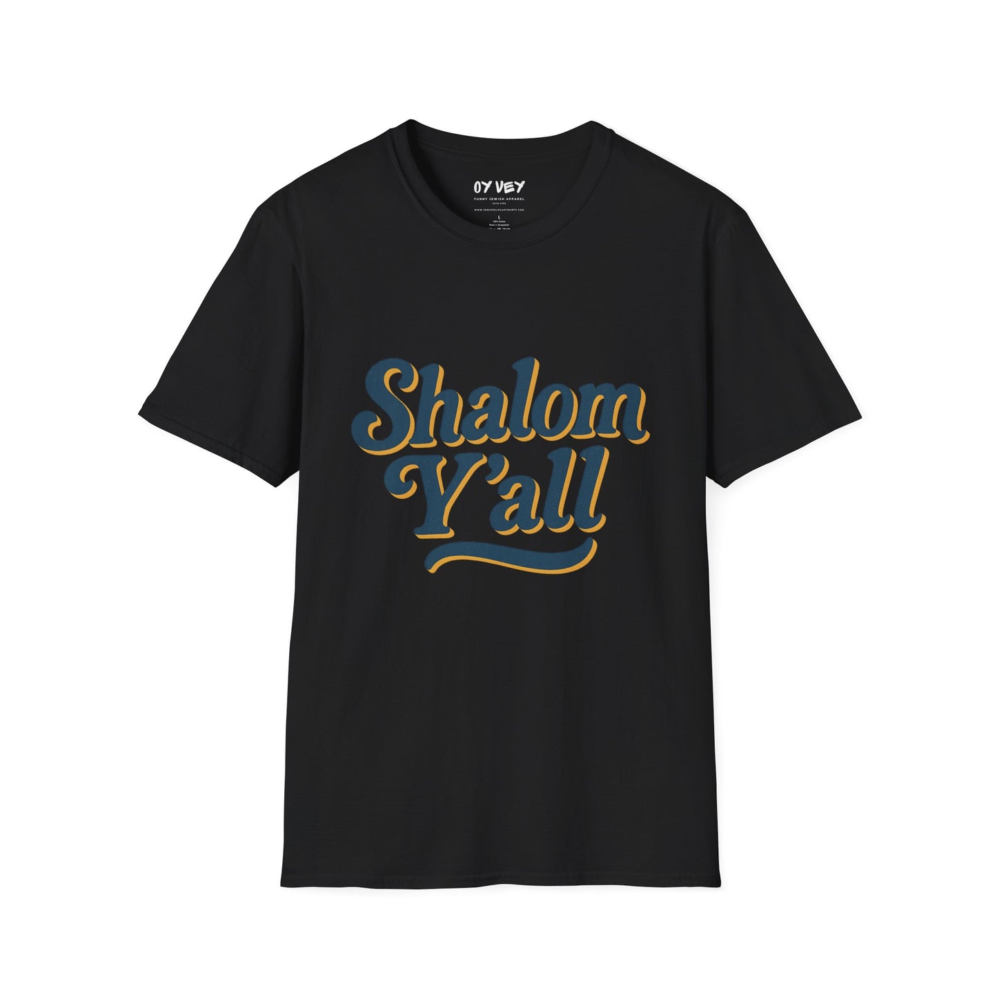 Shalom Yall - Unisex soft T-shirt, Perfect Gift for Friends
