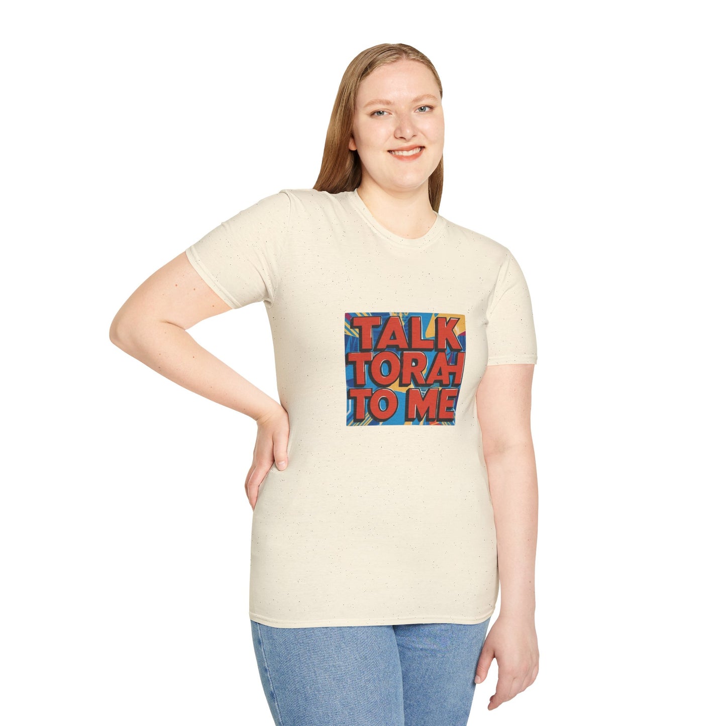 Talk Torah To Me - Unisex soft T-shirt, Perfect Gift for Friends