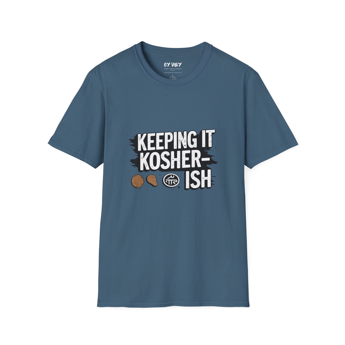Keeping it Kosher-ish - Unisex soft T-shirt, Perfect Gift for Friends