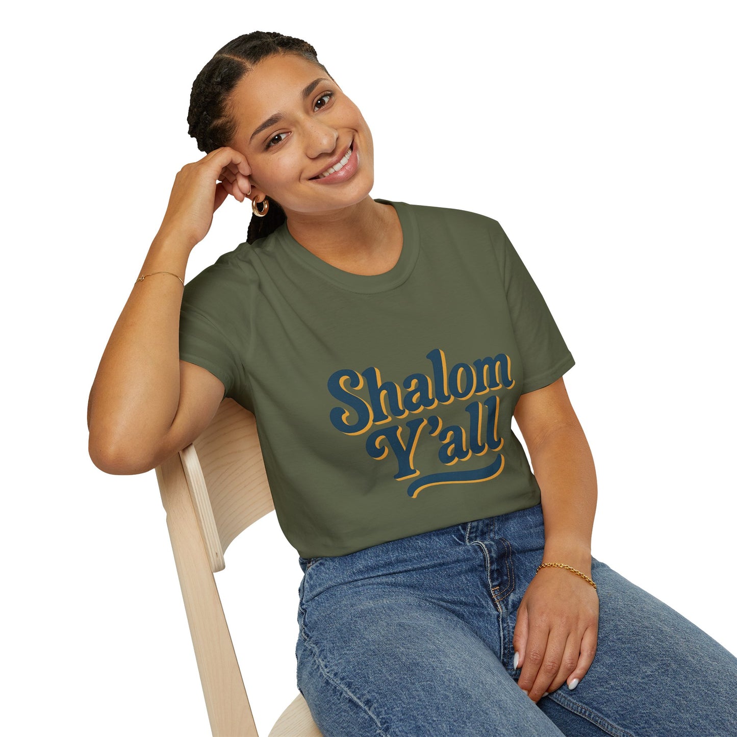 Shalom Yall - Unisex soft T-shirt, Perfect Gift for Friends