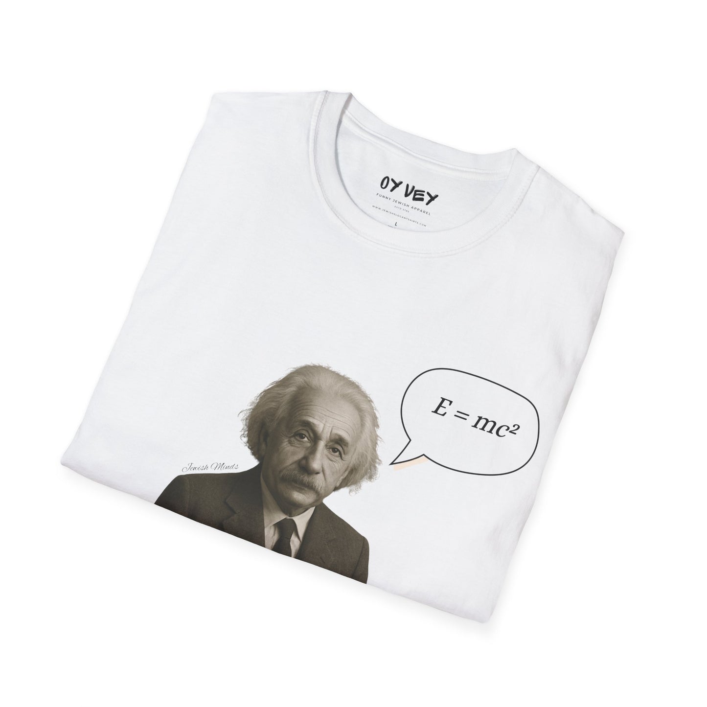 Albert Einstein - Unisex soft T-shirt, Perfect Gift for Friends