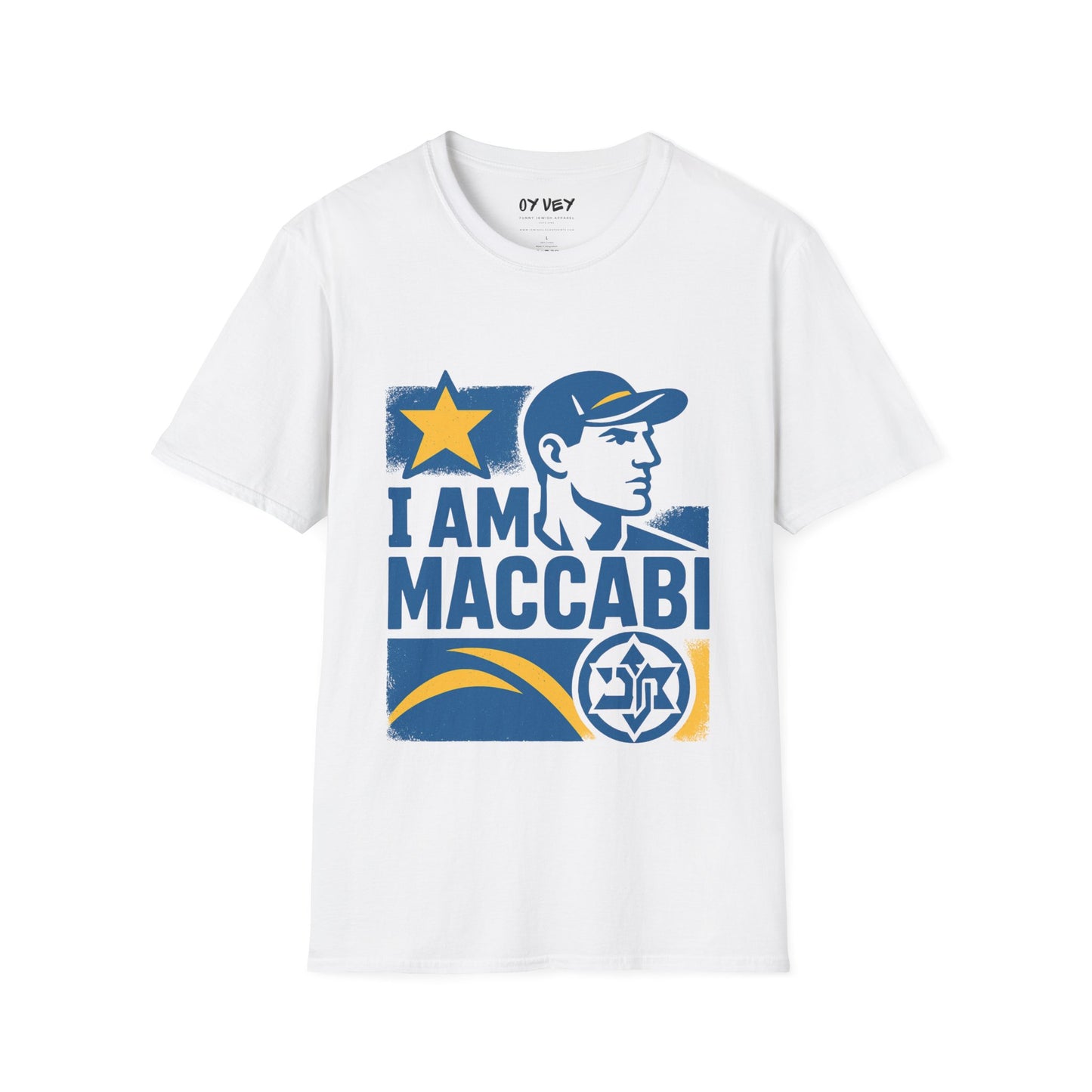I am Maccabi - Unisex soft T-shirt, Perfect Gift for Maccabees
