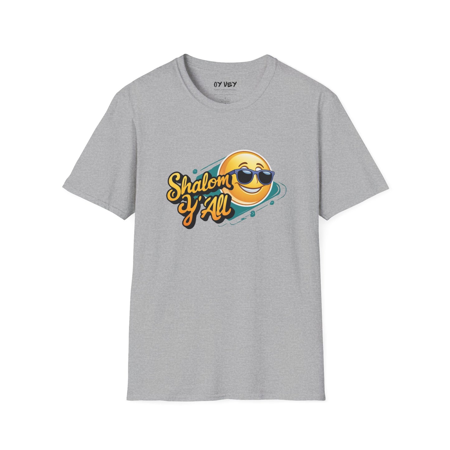 Shalom Y´all - Unisex soft T-shirt, Perfect Gift for Friends