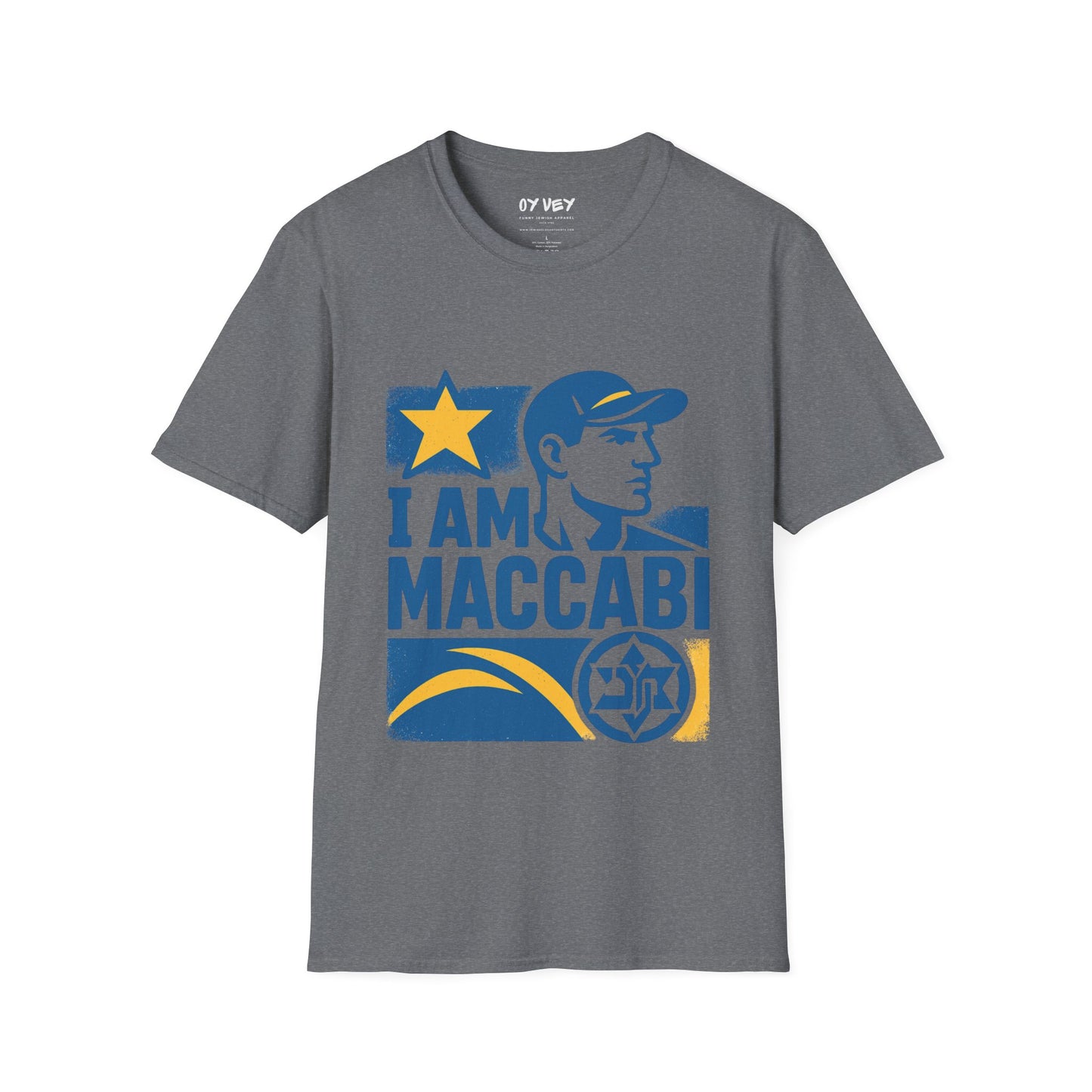 I am Maccabi - Unisex soft T-shirt, Perfect Gift for Maccabees