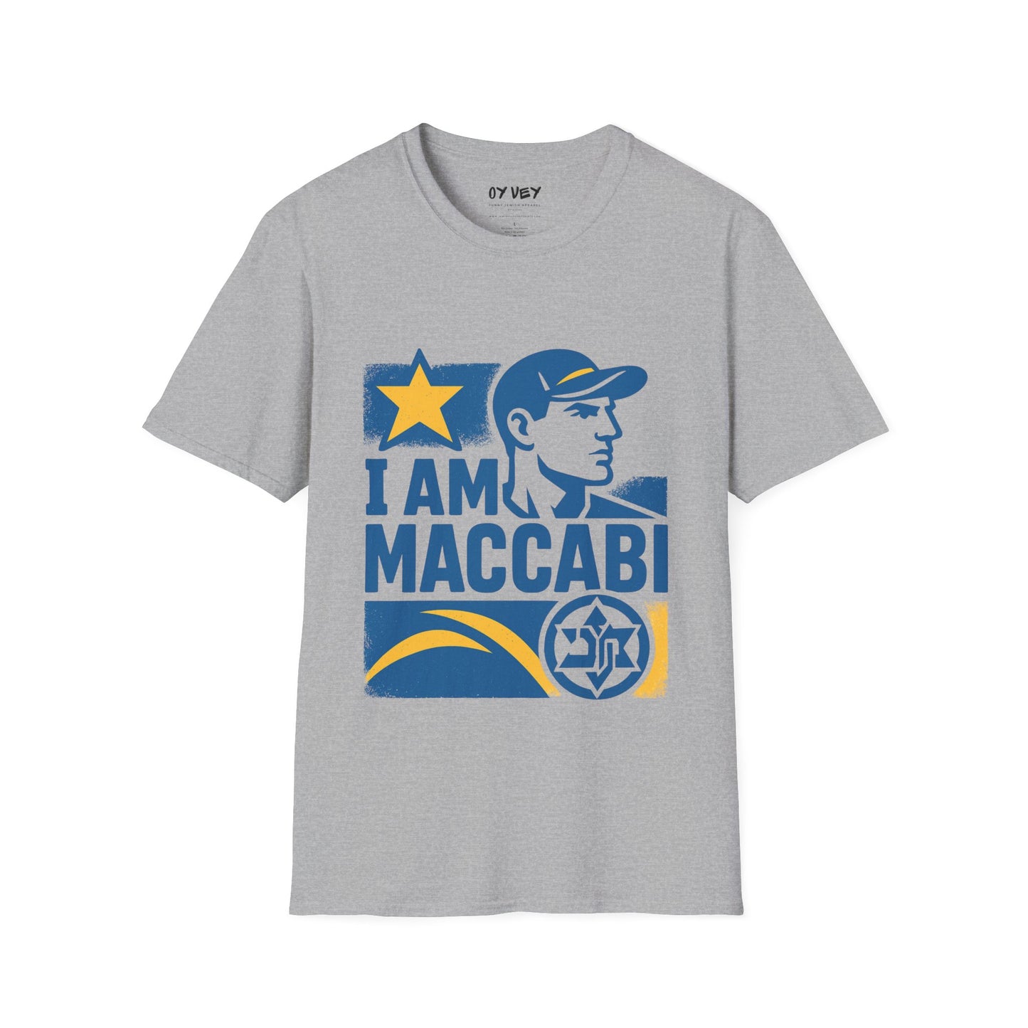 I am Maccabi - Unisex soft T-shirt, Perfect Gift for Maccabees