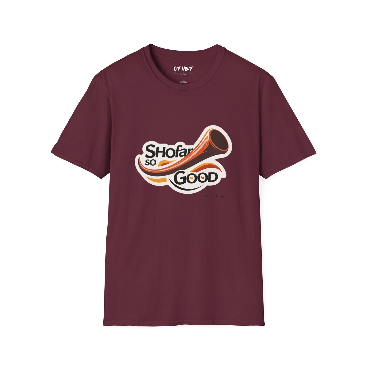 Shofar - Unisex soft T-shirt, Perfect Gift for Rosh Hashanah