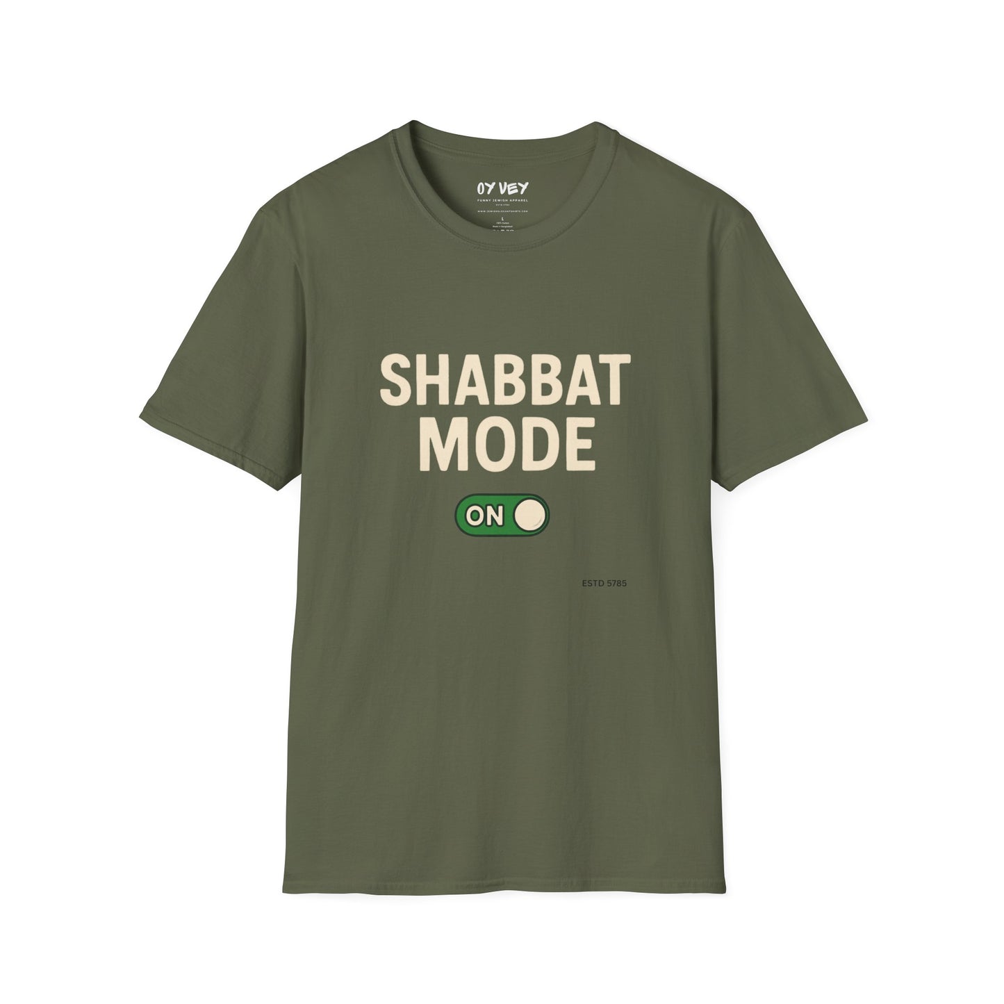 Shabbat Mode Activated 3 - Unisex soft T-shirt, Perfect Gift for Friends