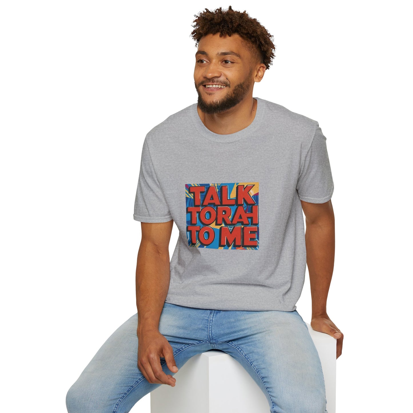 Talk Torah To Me - Unisex soft T-shirt, Perfect Gift for Friends