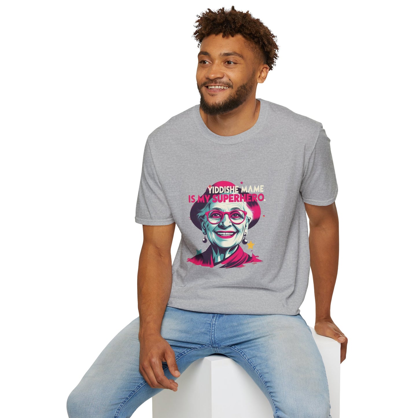 Yiddishe mame - Unisex soft T-shirt, Perfect Gift for a Good Son