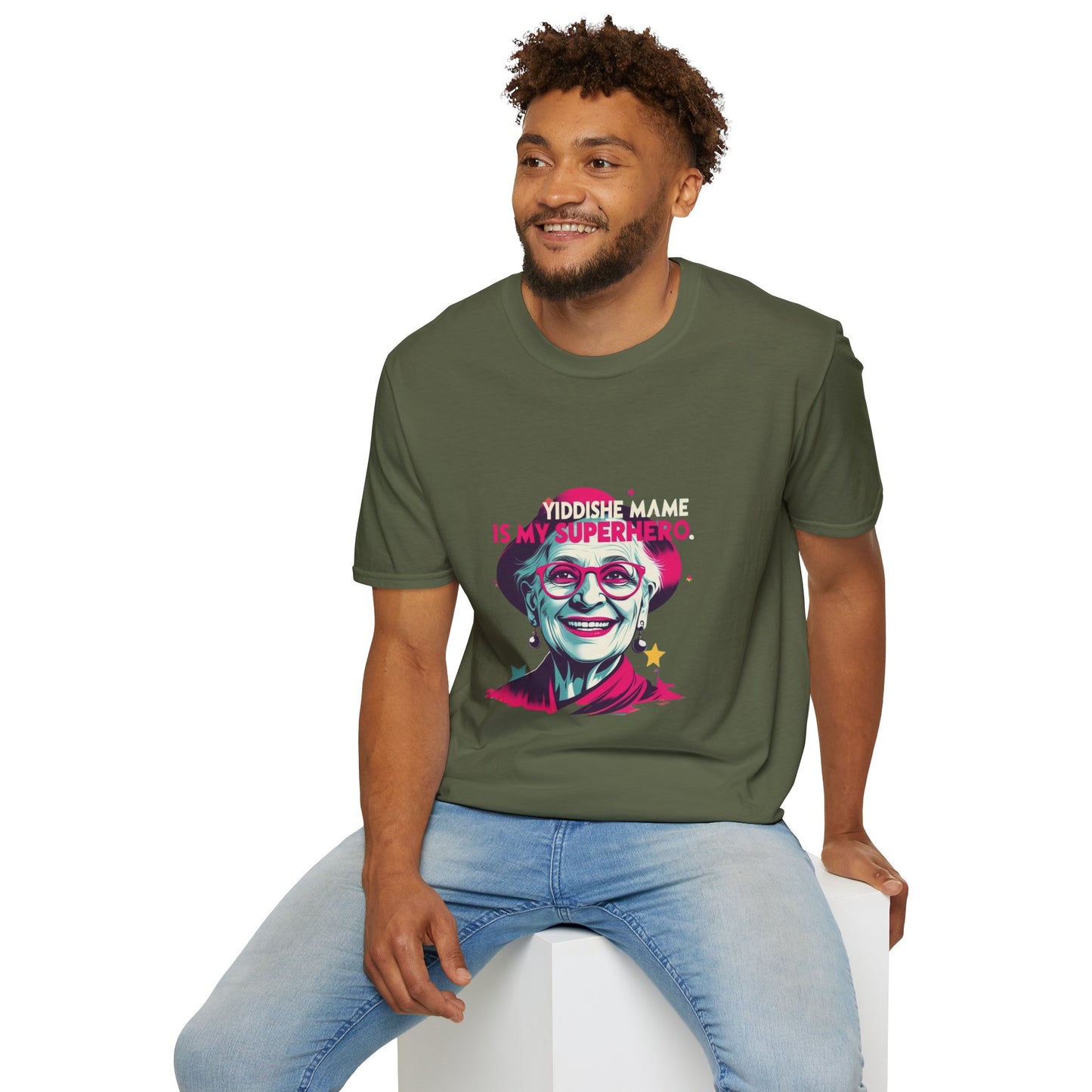 Yiddishe mame - Unisex soft T-shirt, Perfect Gift for a Good Son