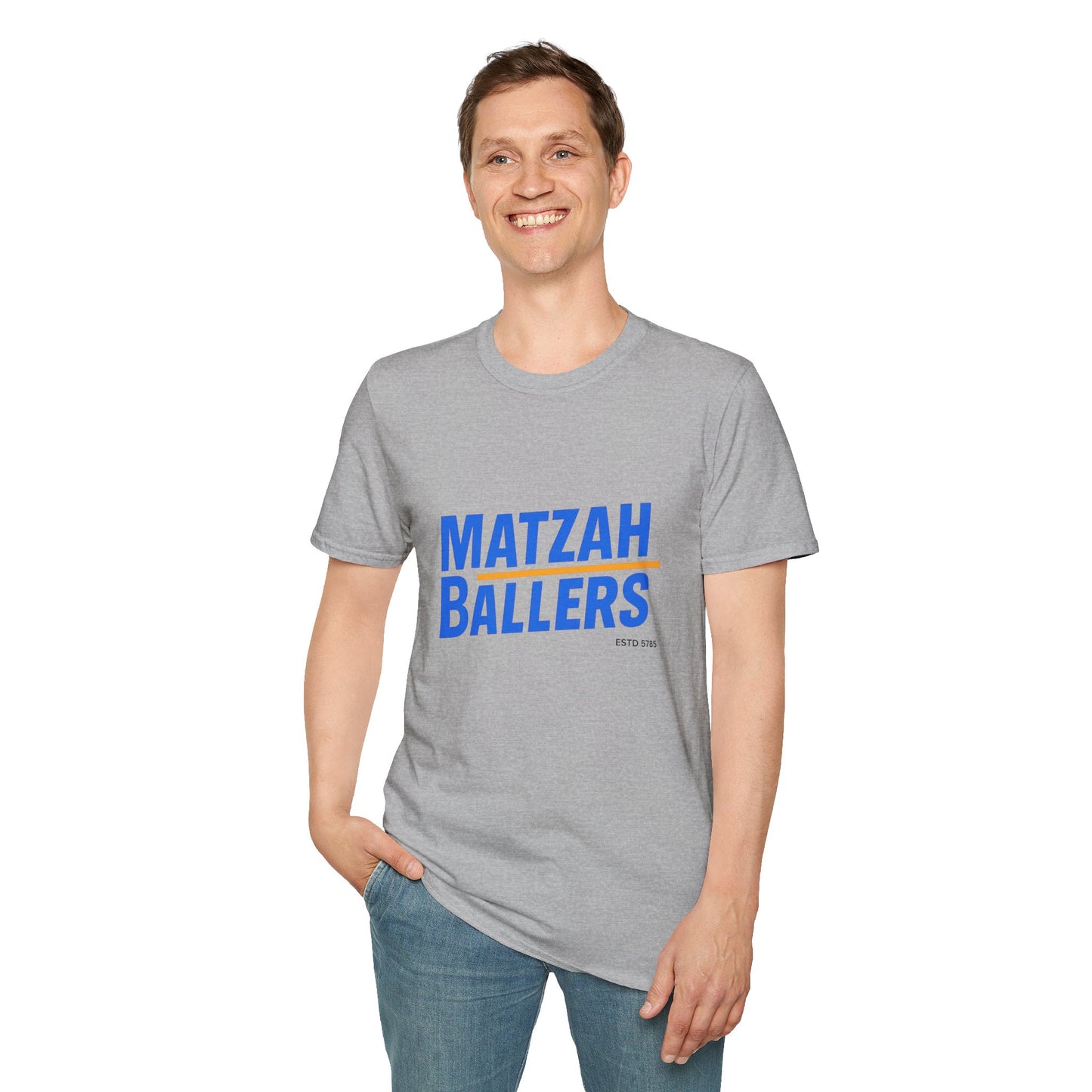 Matzah Ballers - Unisex soft T-shirt, Perfect Gift for Friends