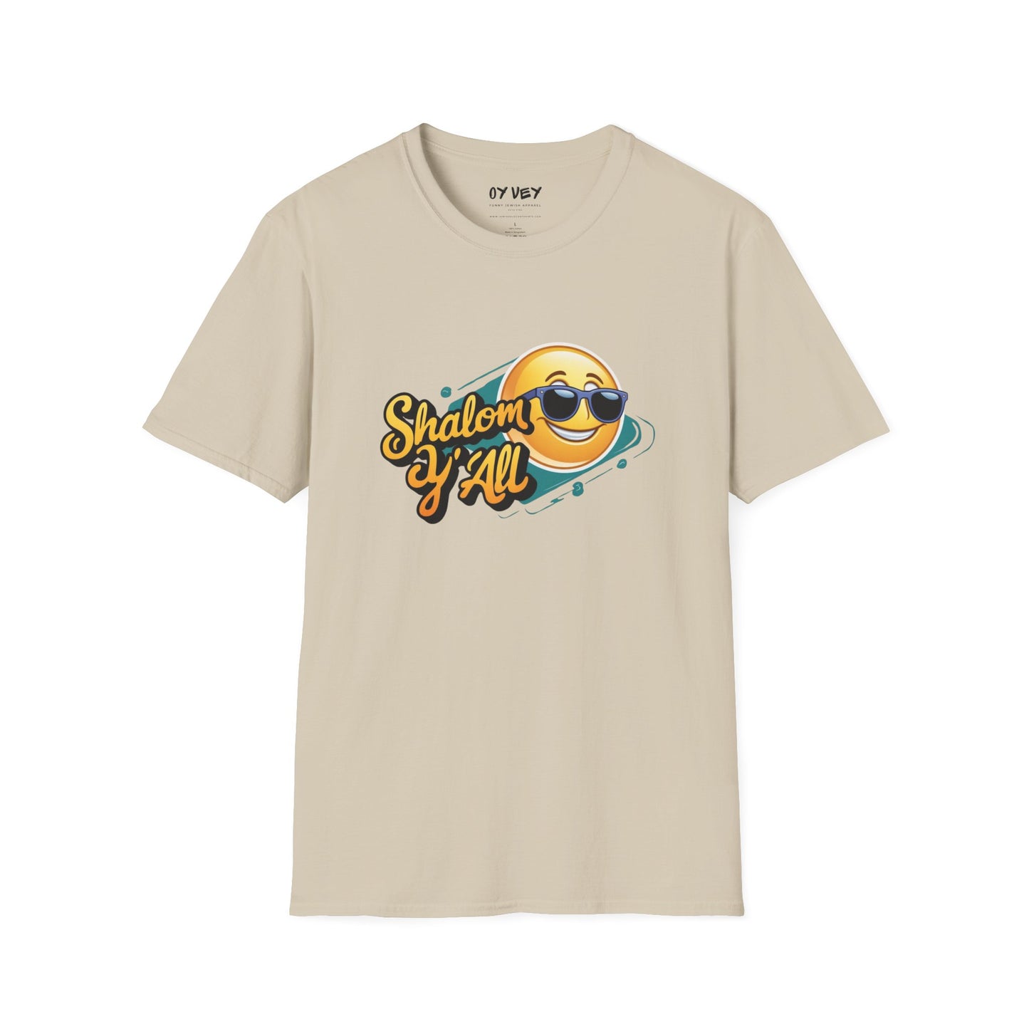 Shalom Y´all - Unisex soft T-shirt, Perfect Gift for Friends