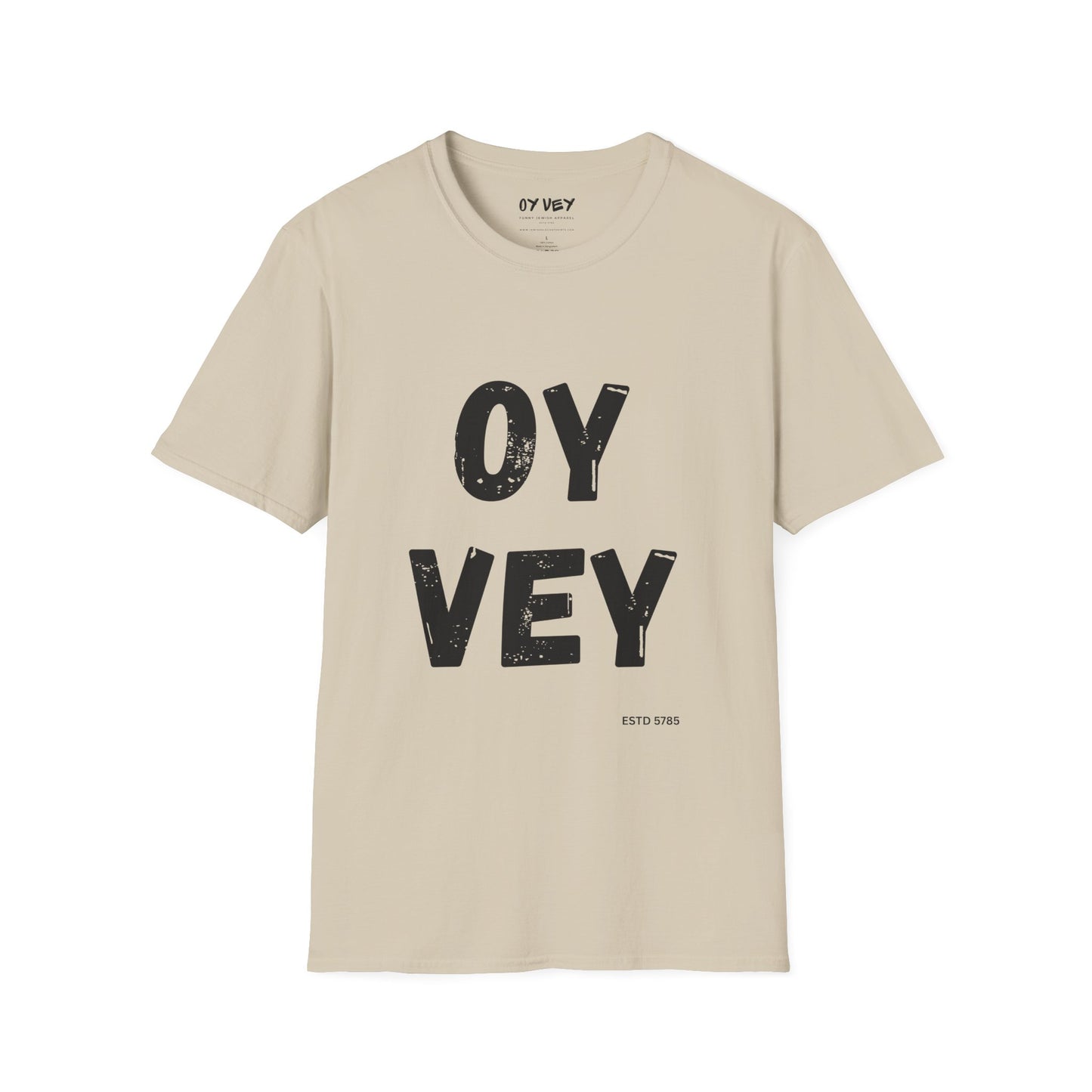 Oy Vey - Unisex soft T-shirt, Perfect Gift for Friends