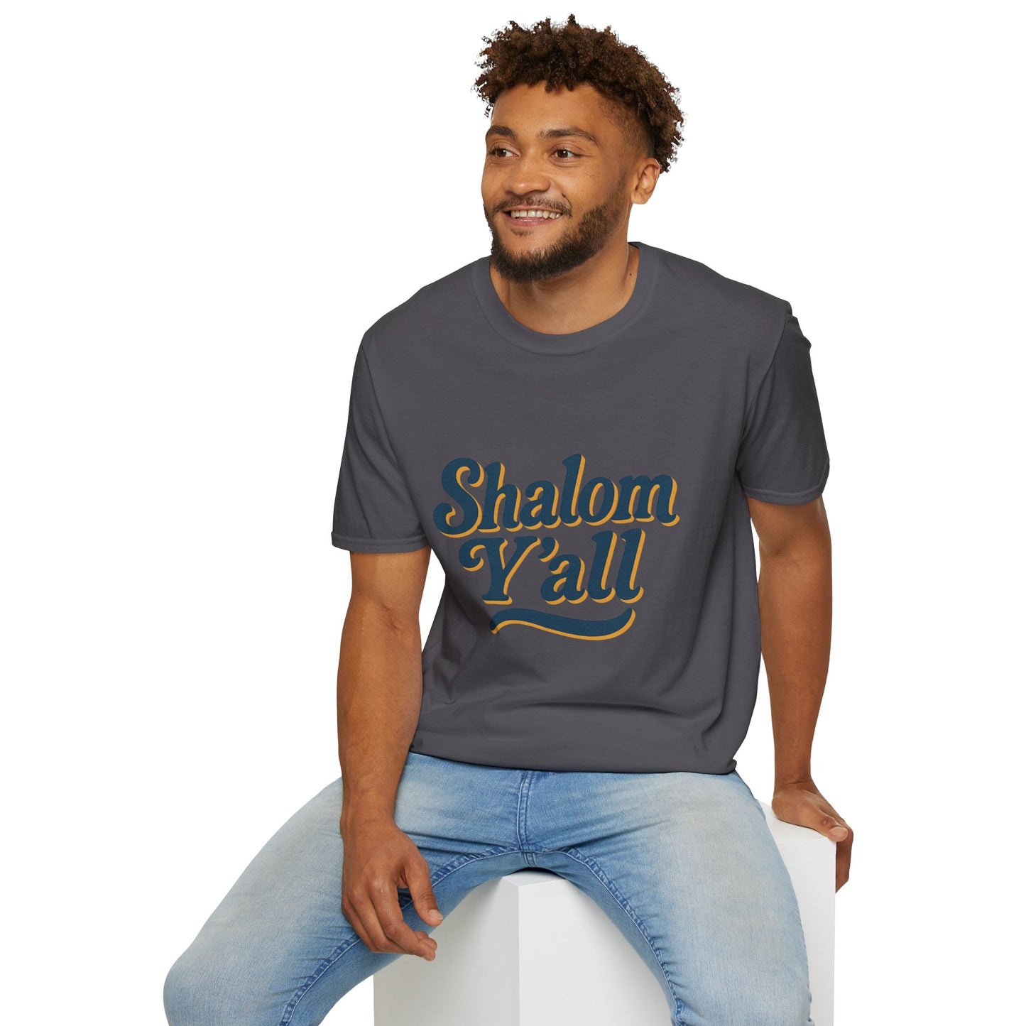 Shalom Yall - Unisex soft T-shirt, Perfect Gift for Friends