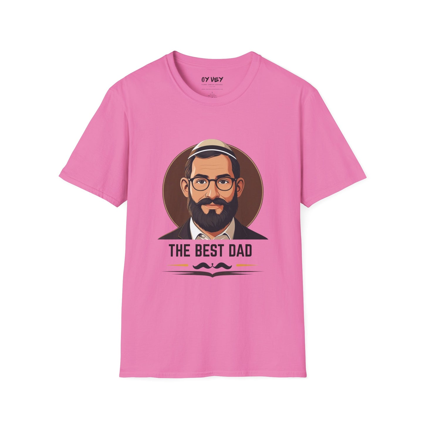 The Best (Jewish) Dad - Unisex soft T-shirt, Perfect Gift for Fathers Day