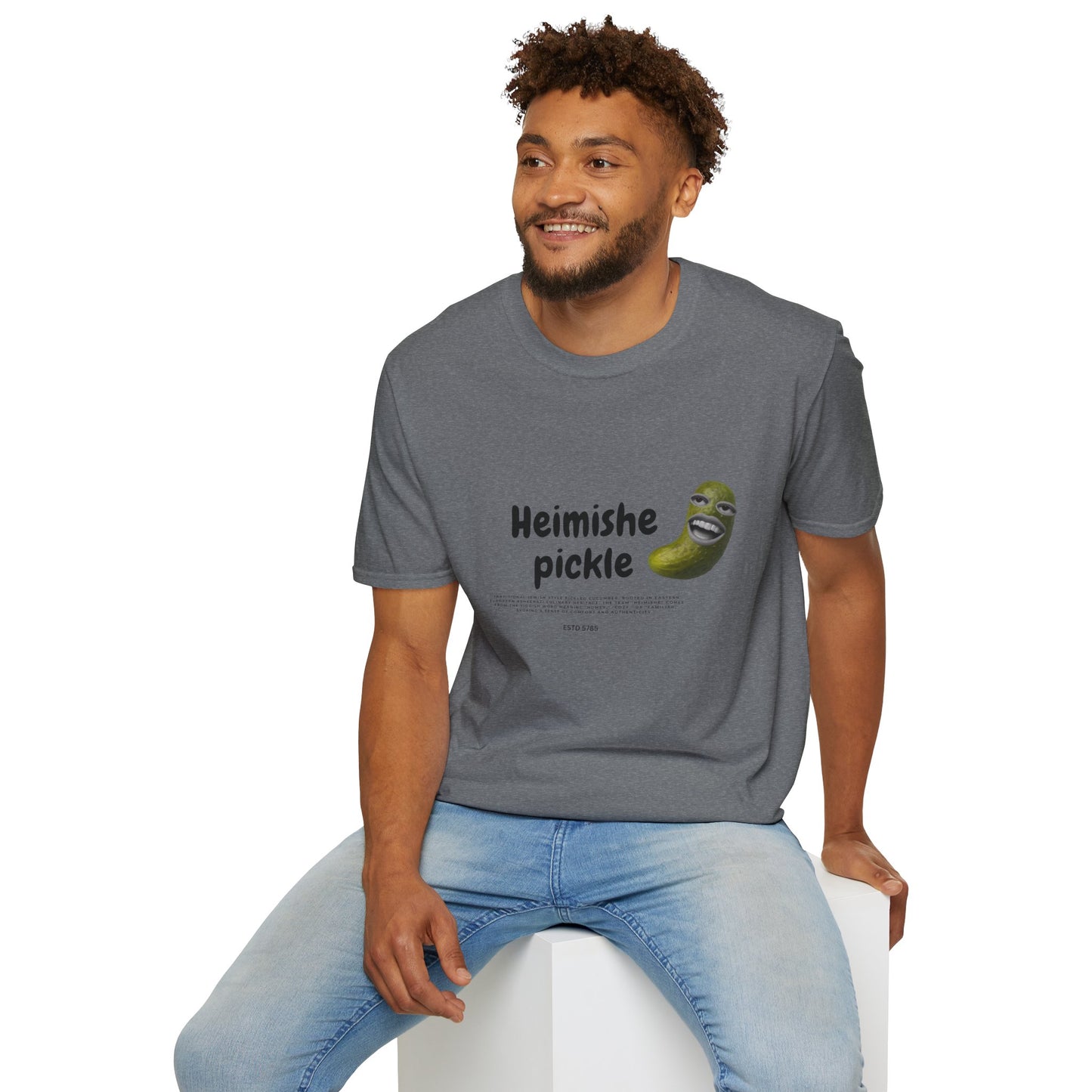 Heimishe pickle - Unisex soft T-shirt