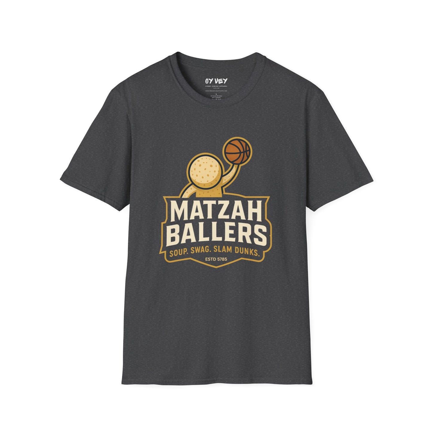 Matza Ballers - Unisex soft T-shirt, Perfect Gift for Friends
