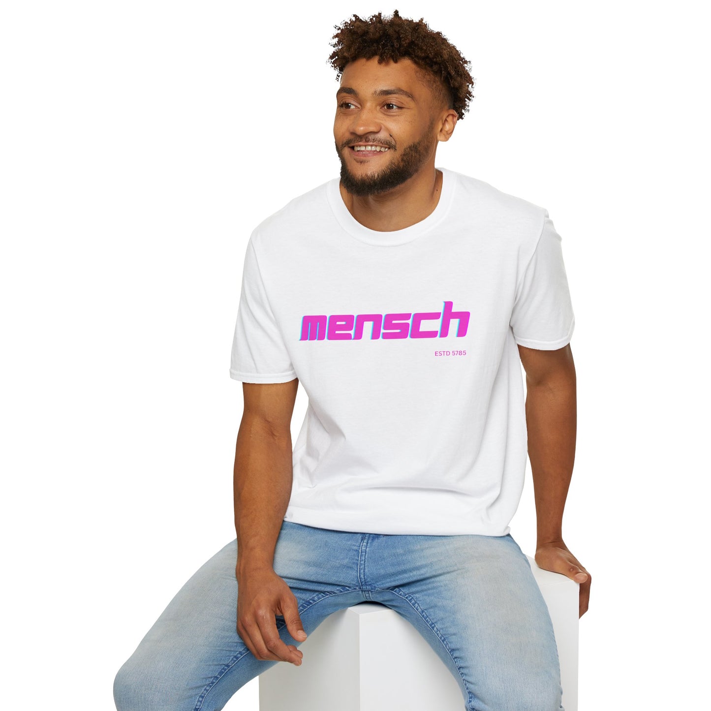 Mensch - Unisex Softstyle T-Shirt