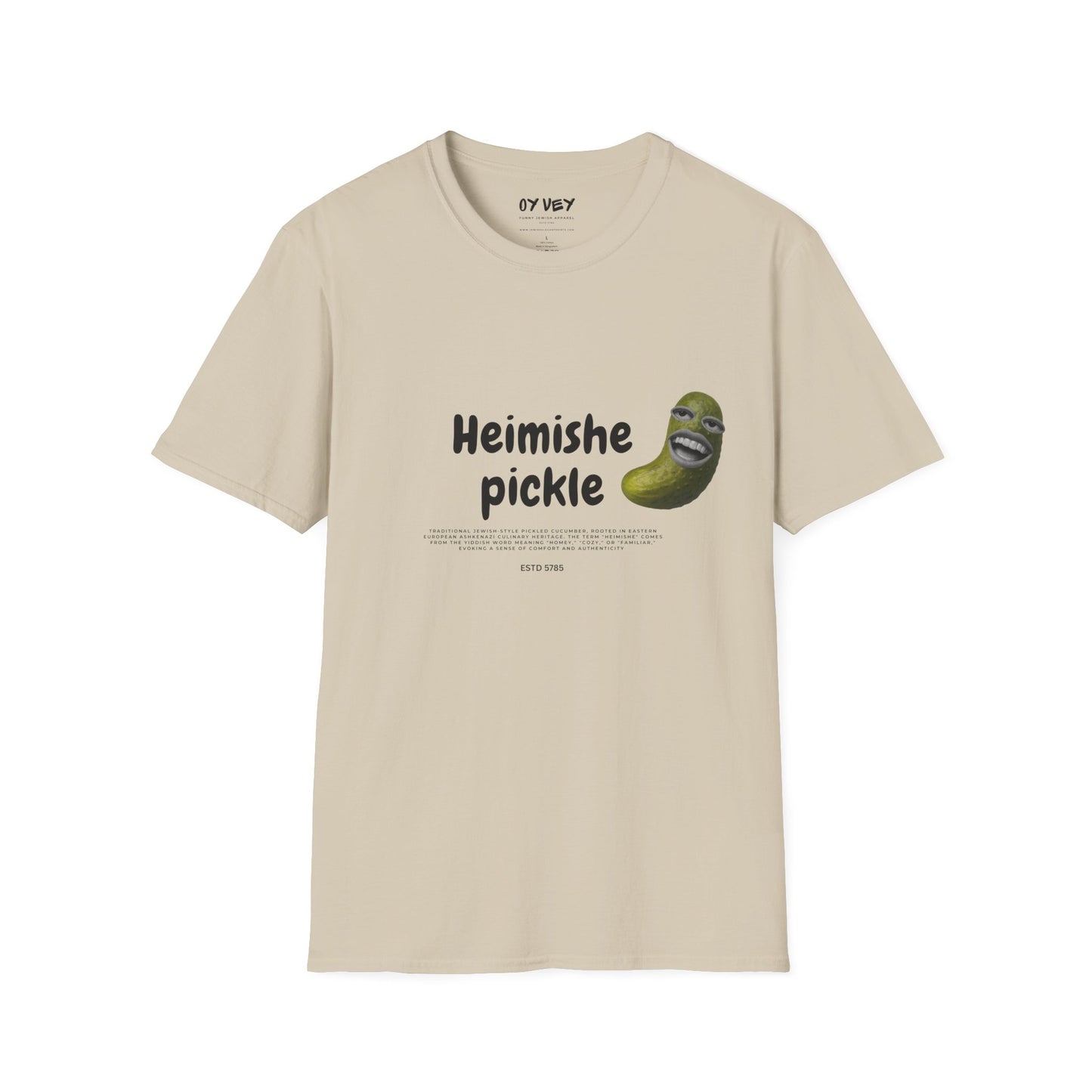Heimishe pickle - Unisex soft T-shirt