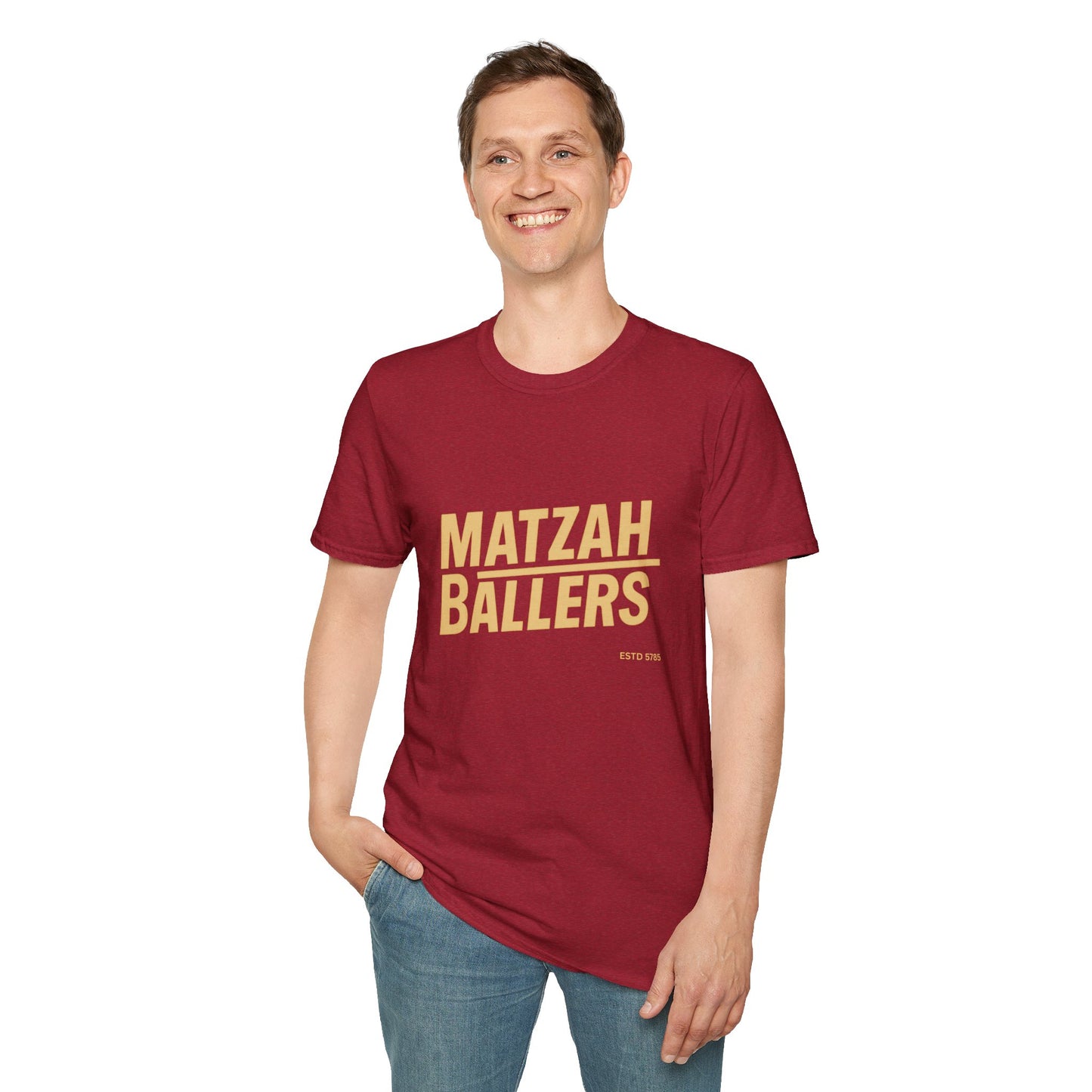 Matzah Ballers - Unisex soft T-shirt, Perfect Gift for Friends