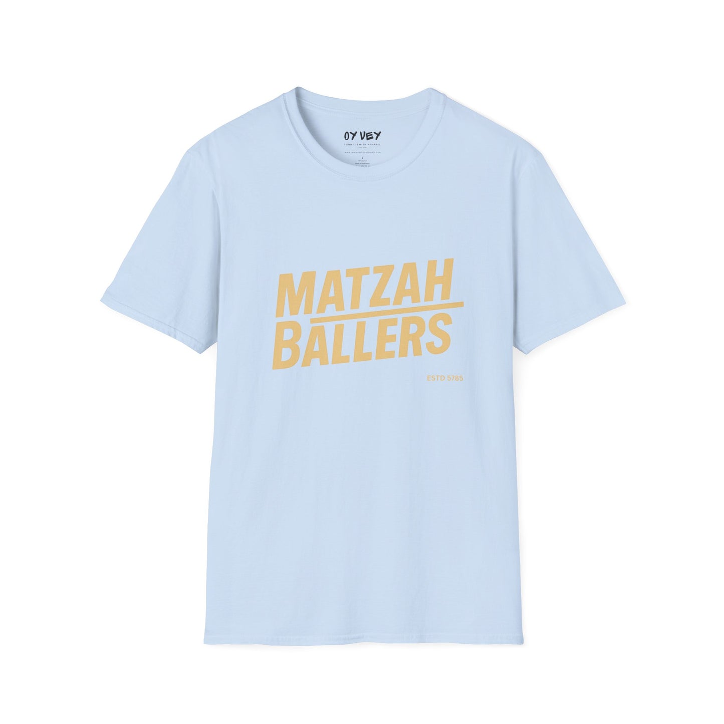 Matzah Ballers - Unisex soft T-shirt, Perfect Gift for Friends
