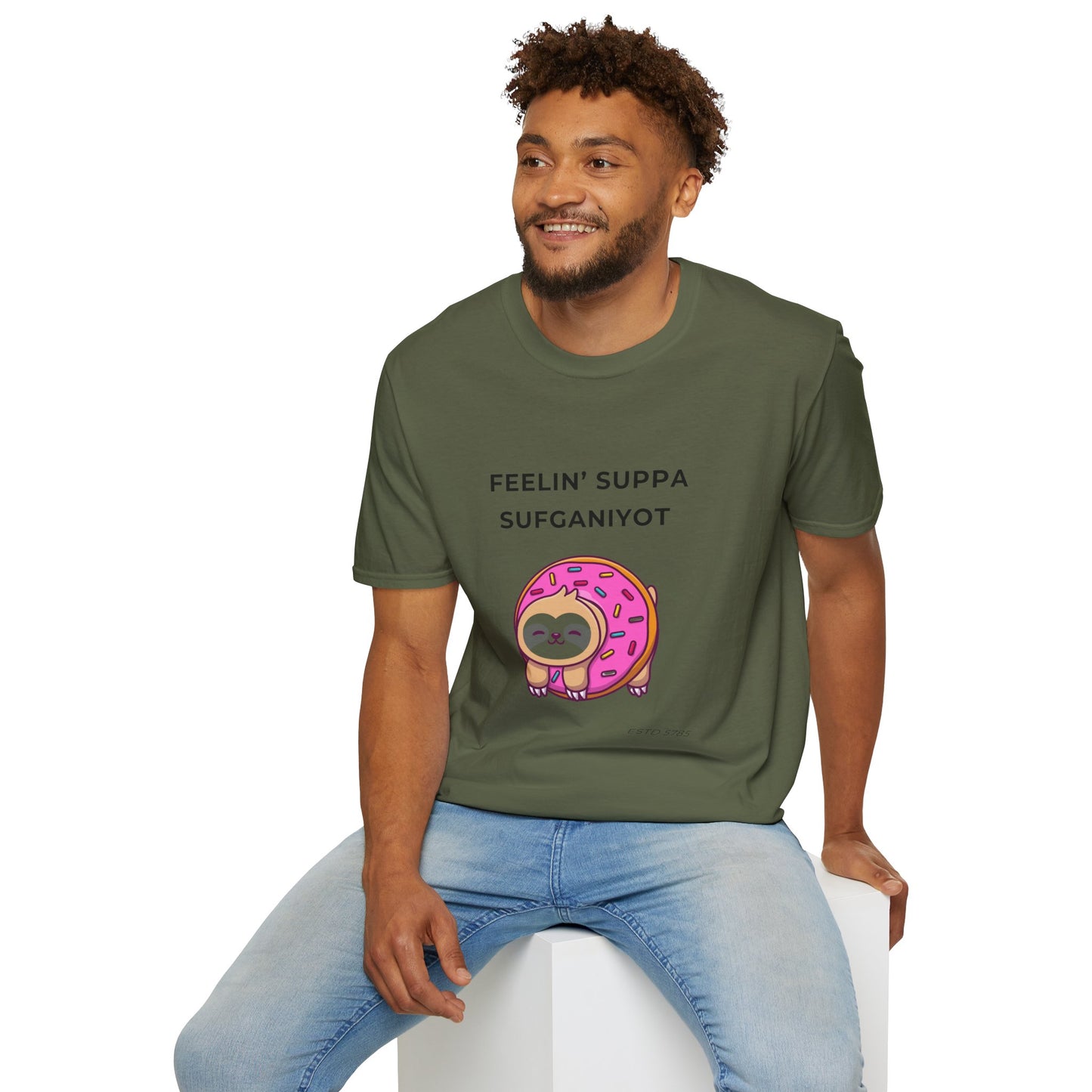 Sufganiyot - Unisex soft T-shirt, Perfect Gift for Chanukkah