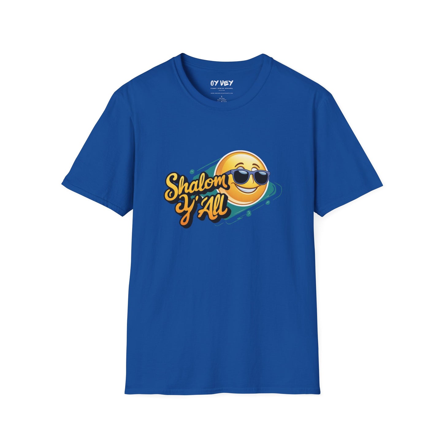 Shalom Y´all - Unisex soft T-shirt, Perfect Gift for Friends