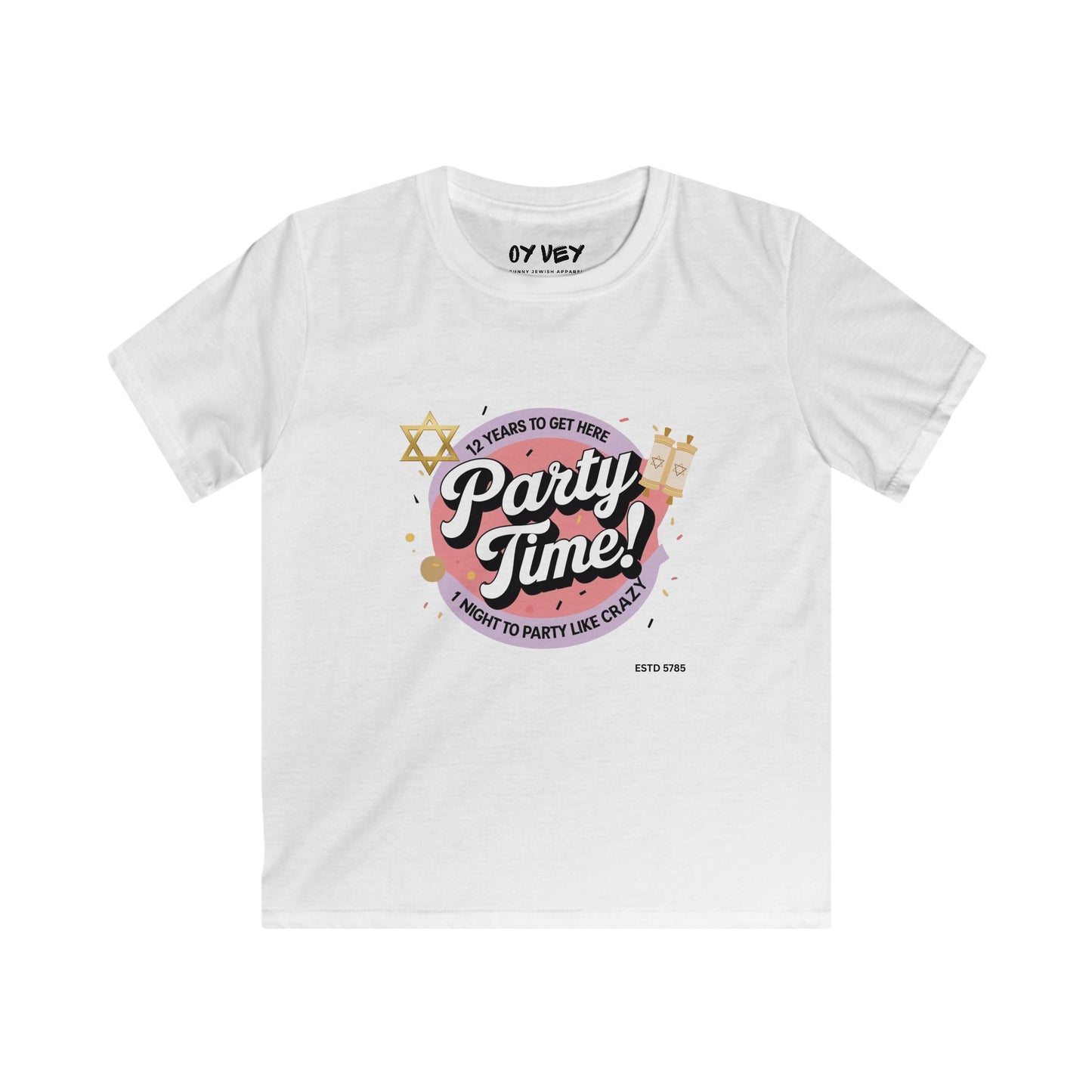 Bat Mitzvah - Soft style Kids Tee