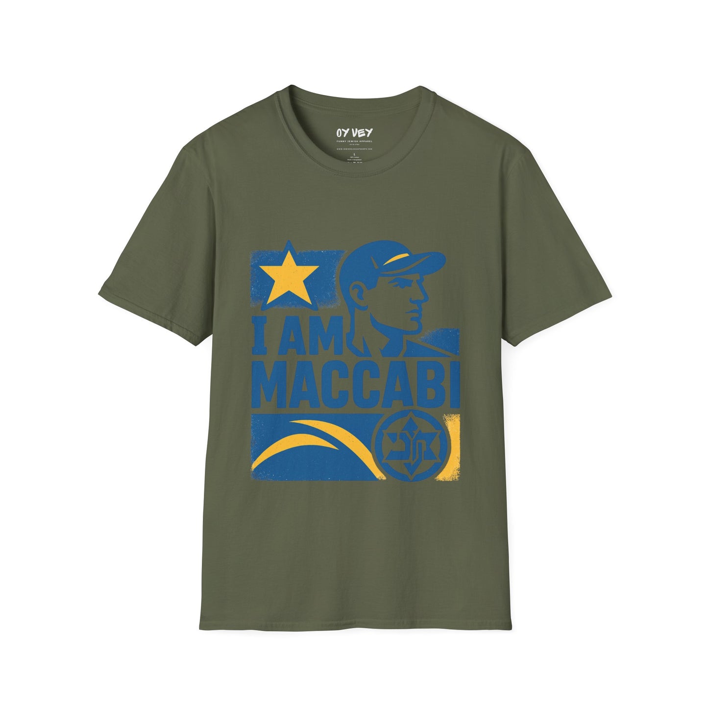 I am Maccabi - Unisex soft T-shirt, Perfect Gift for Maccabees