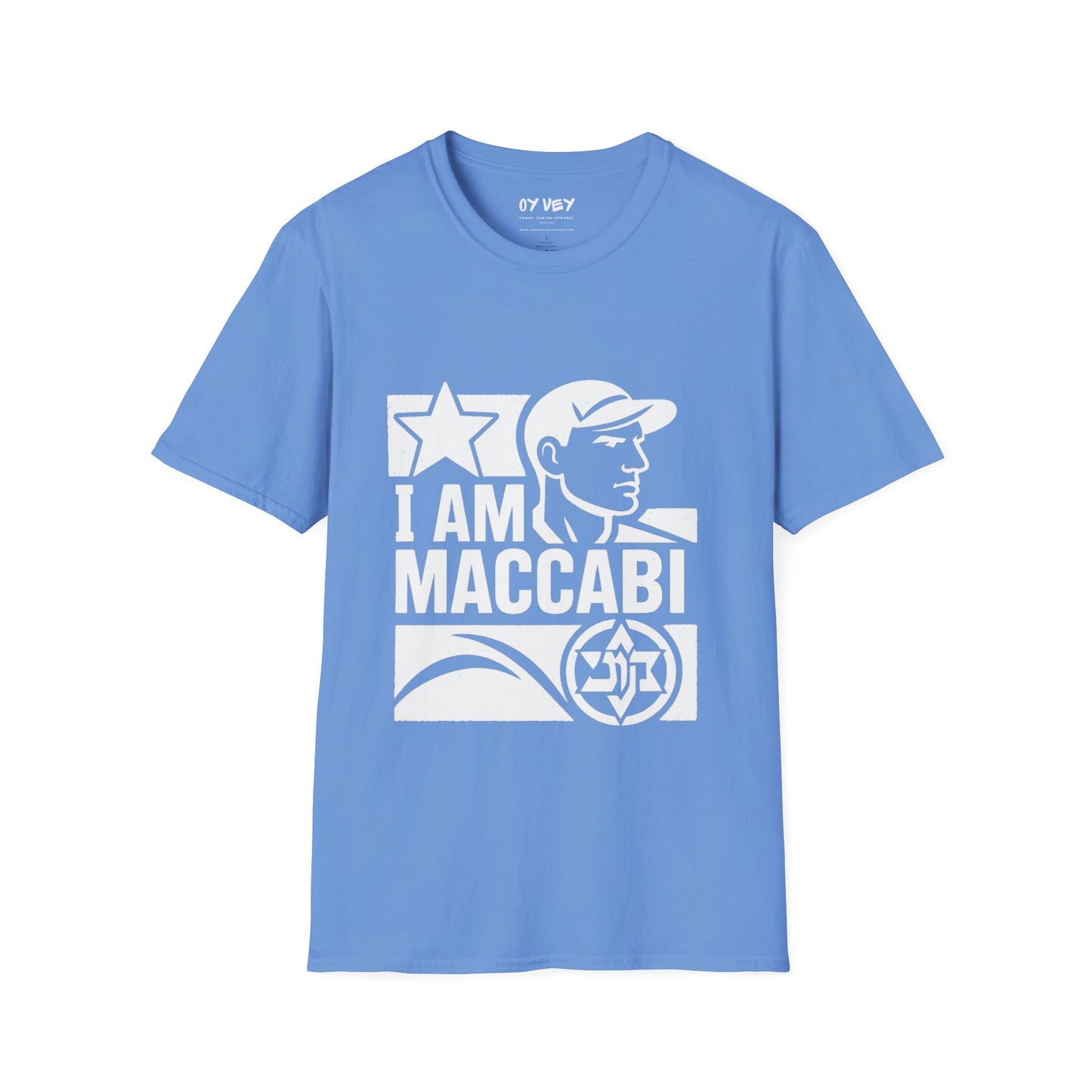 I am Maccabi 2 - Unisex soft T-shirt, Perfect Gift for Maccabees