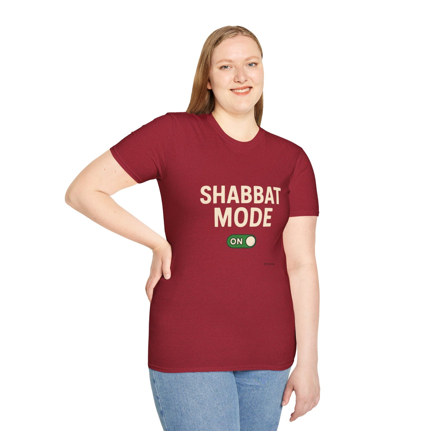 Shabbat Mode Activated 3 - Unisex soft T-shirt, Perfect Gift for Friends