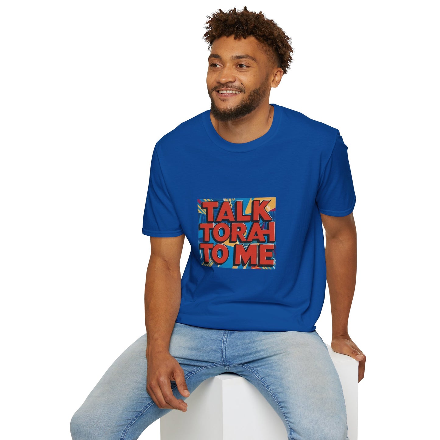Talk Torah To Me - Unisex soft T-shirt, Perfect Gift for Friends