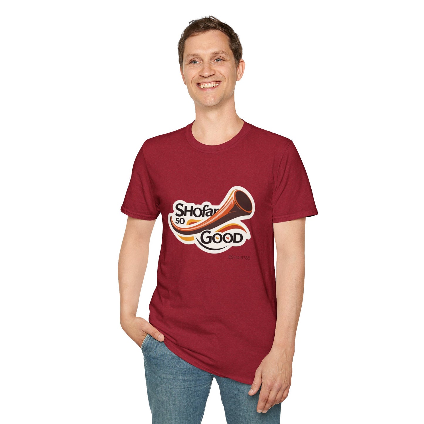 Shofar - Unisex soft T-shirt, Perfect Gift for Rosh Hashanah