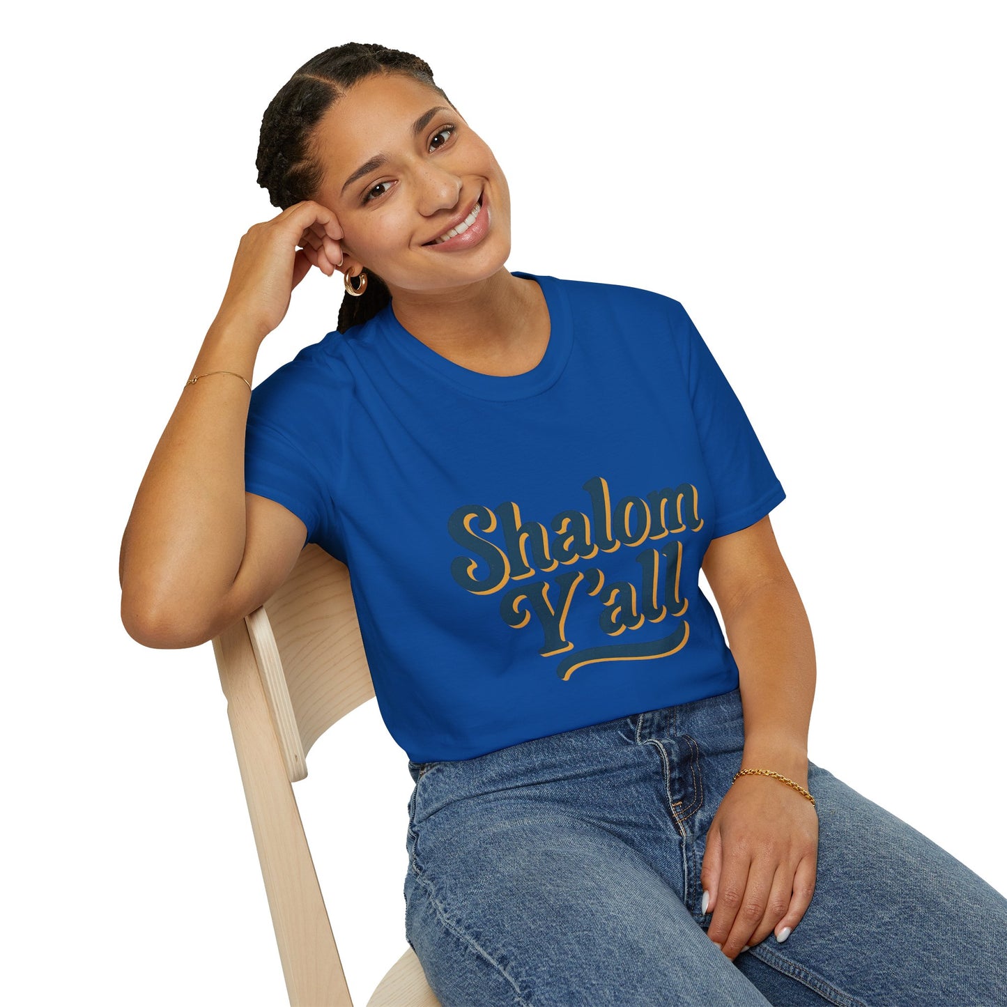 Shalom Yall - Unisex soft T-shirt, Perfect Gift for Friends