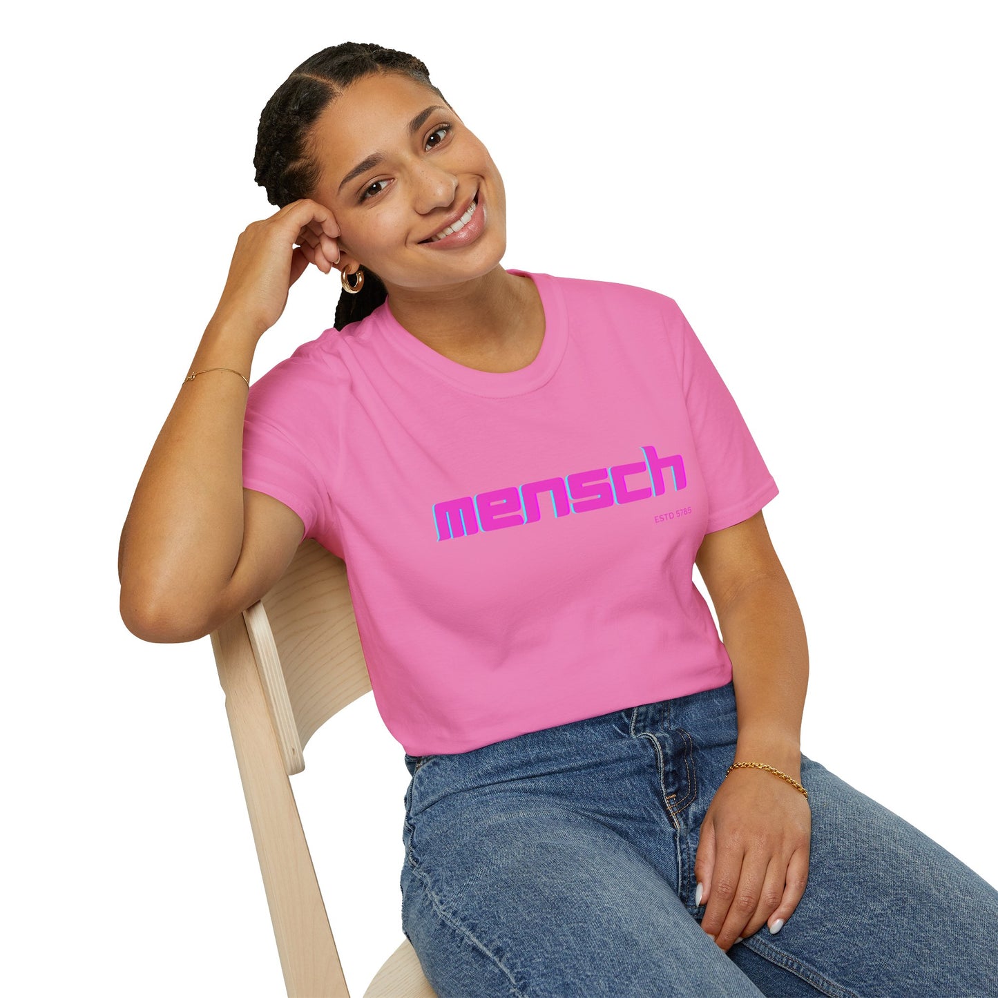 Mensch - Unisex Softstyle T-Shirt