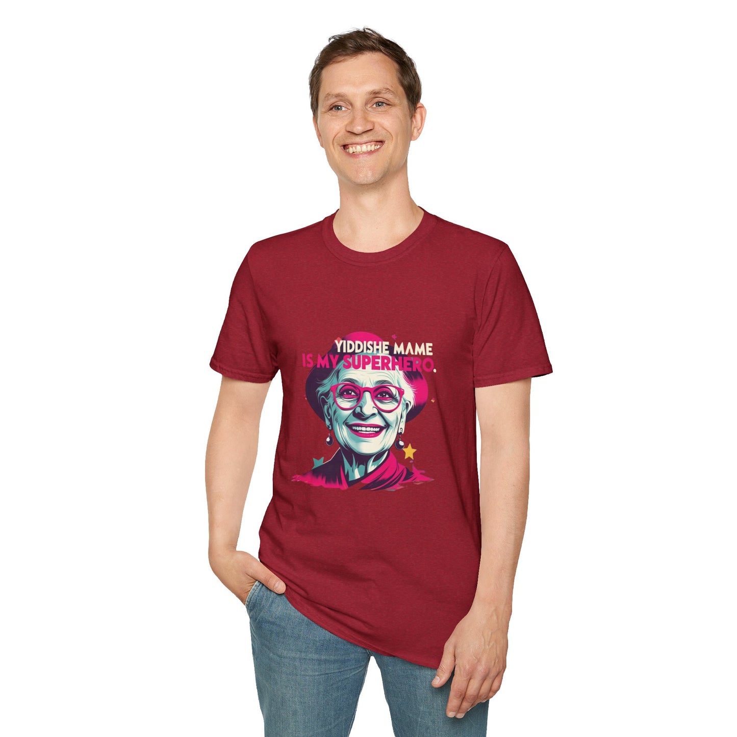 Yiddishe mame - Unisex soft T-shirt, Perfect Gift for a Good Son