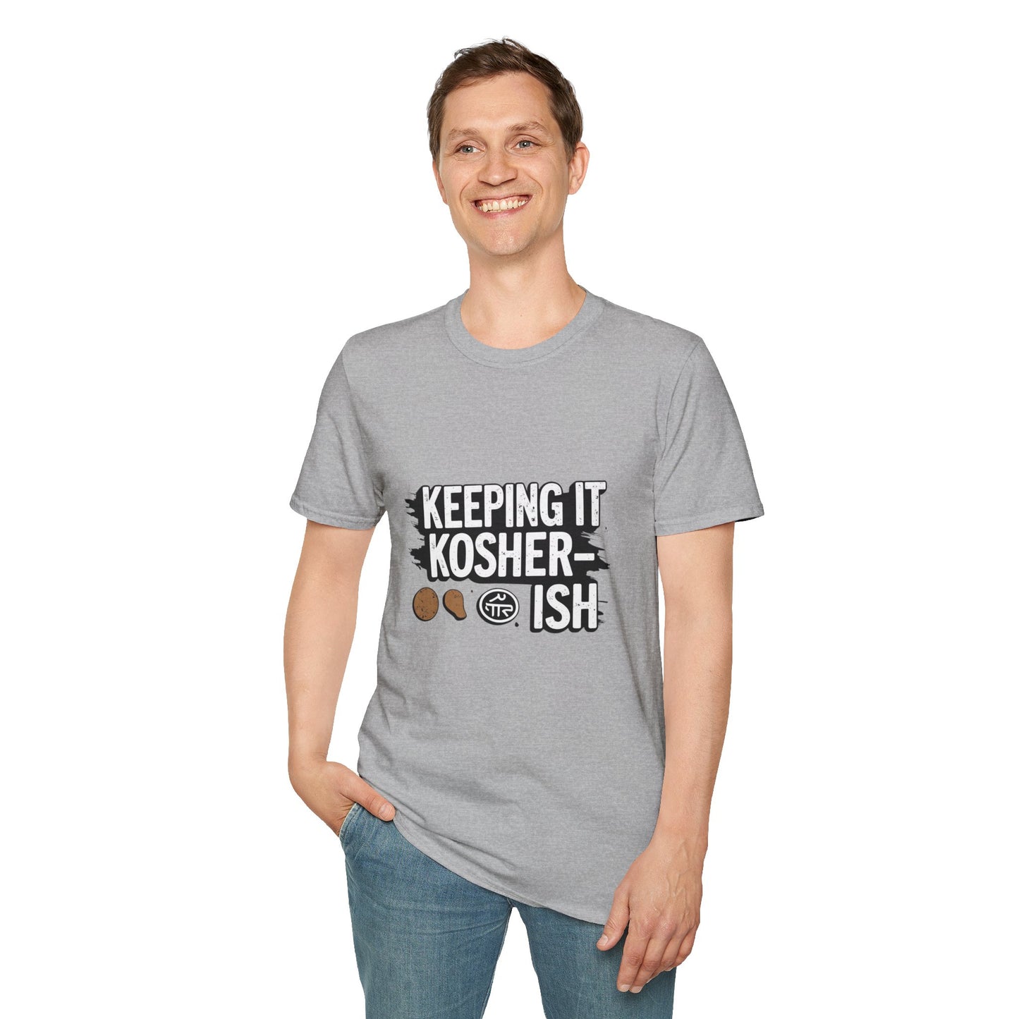 Keeping it Kosher-ish - Unisex soft T-shirt, Perfect Gift for Friends