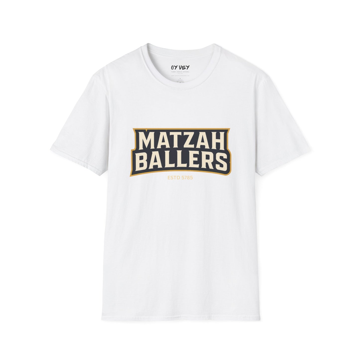 Matza Ballers 3 - Unisex soft T-shirt, Perfect Gift for Friends