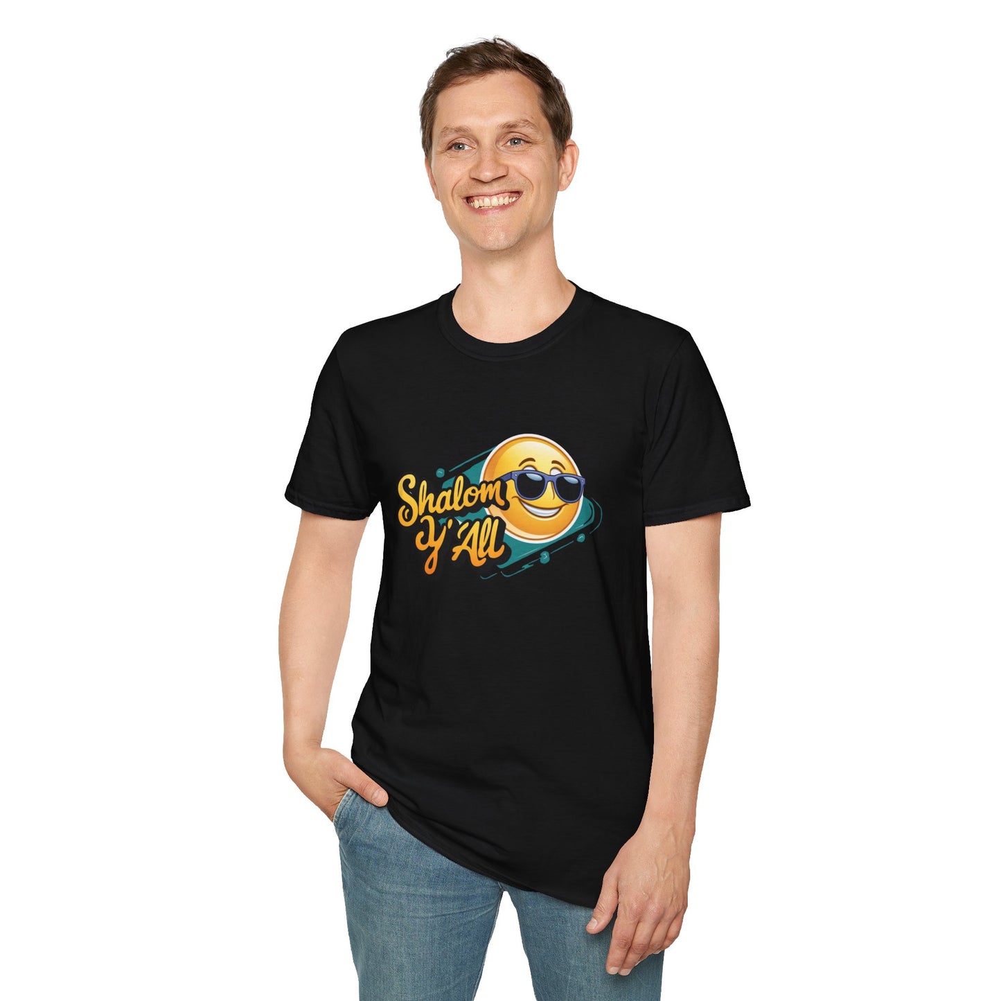 Shalom Y´all - Unisex soft T-shirt, Perfect Gift for Friends