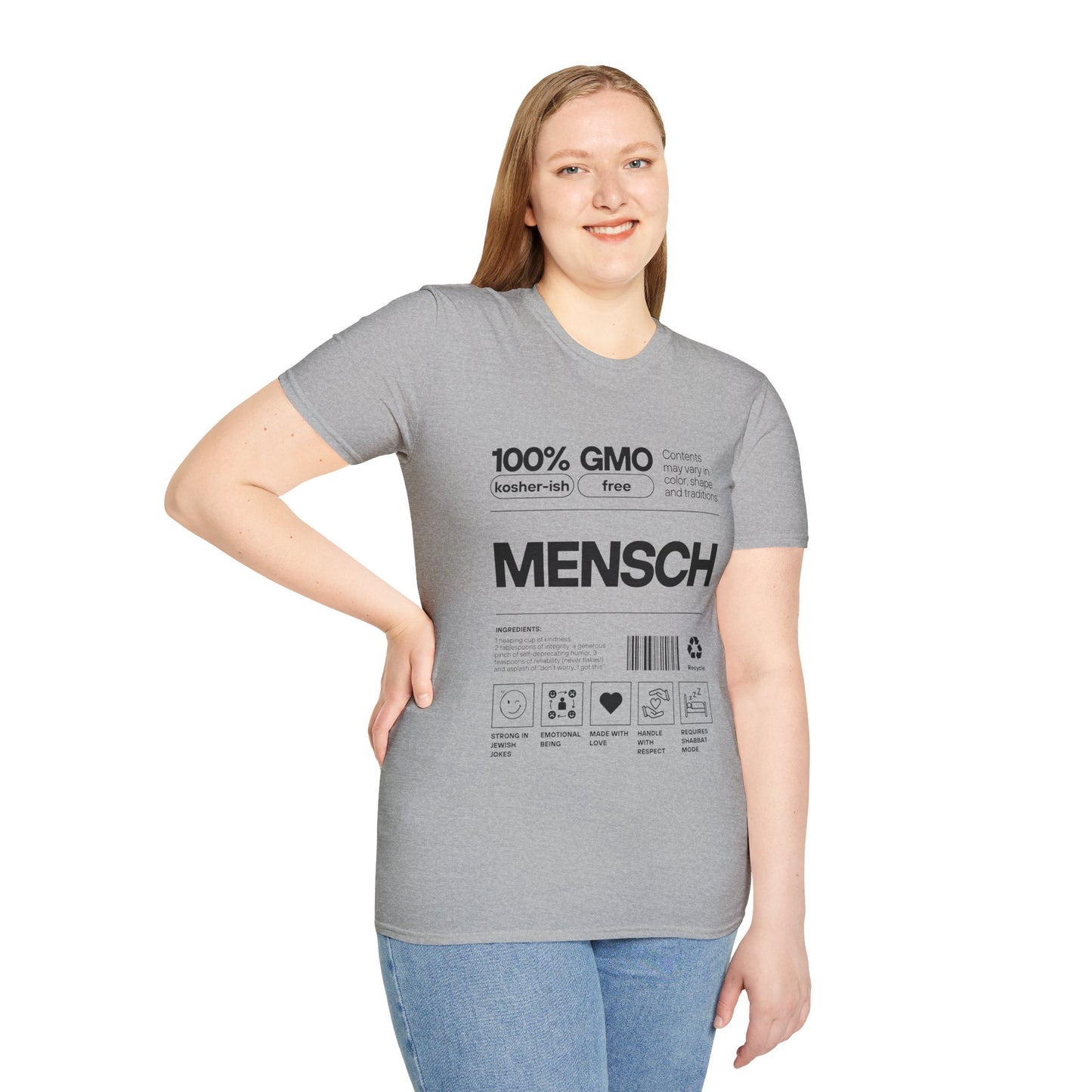 Mensch 2 - Unisex Softstyle T-Shirt
