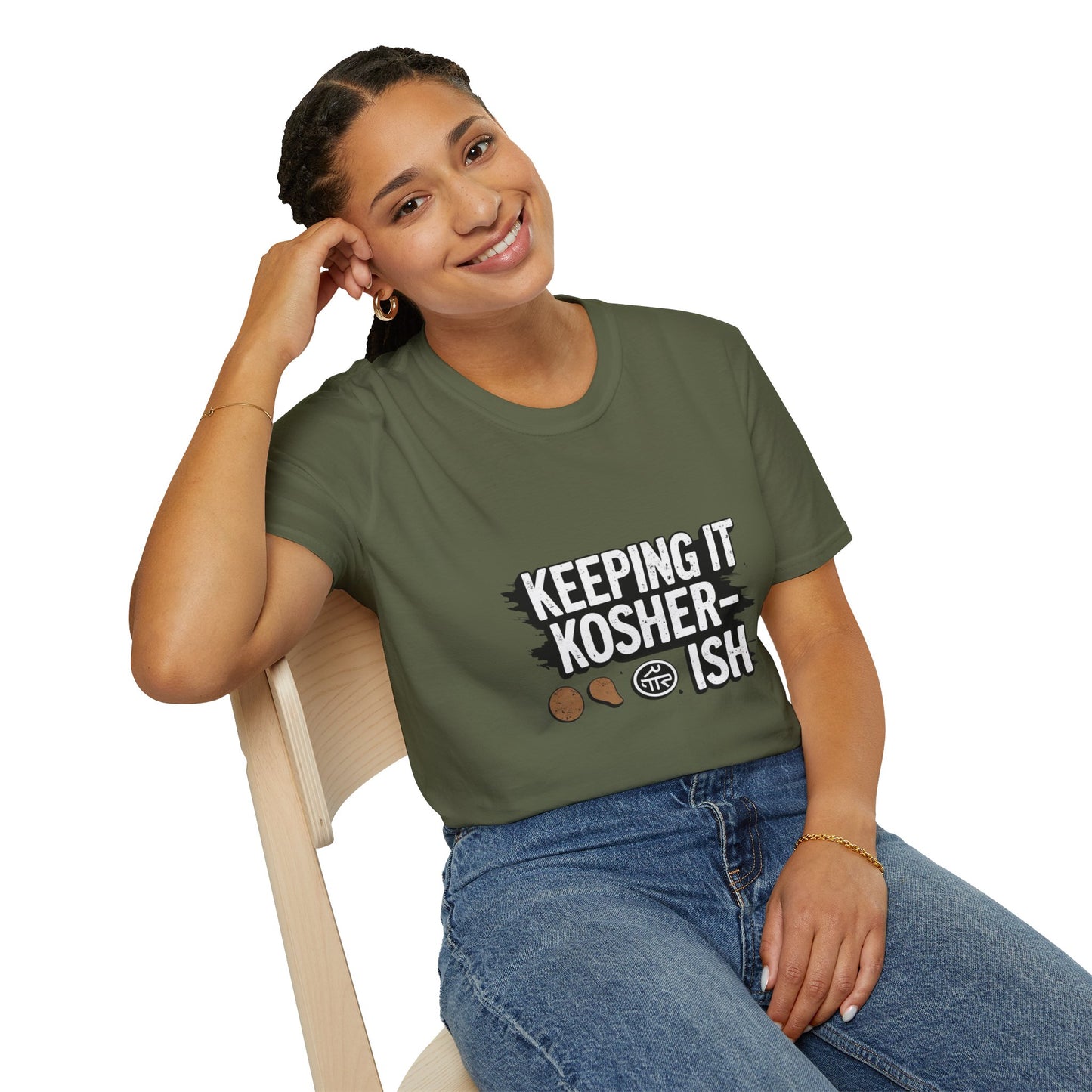 Keeping it Kosher-ish - Unisex soft T-shirt, Perfect Gift for Friends