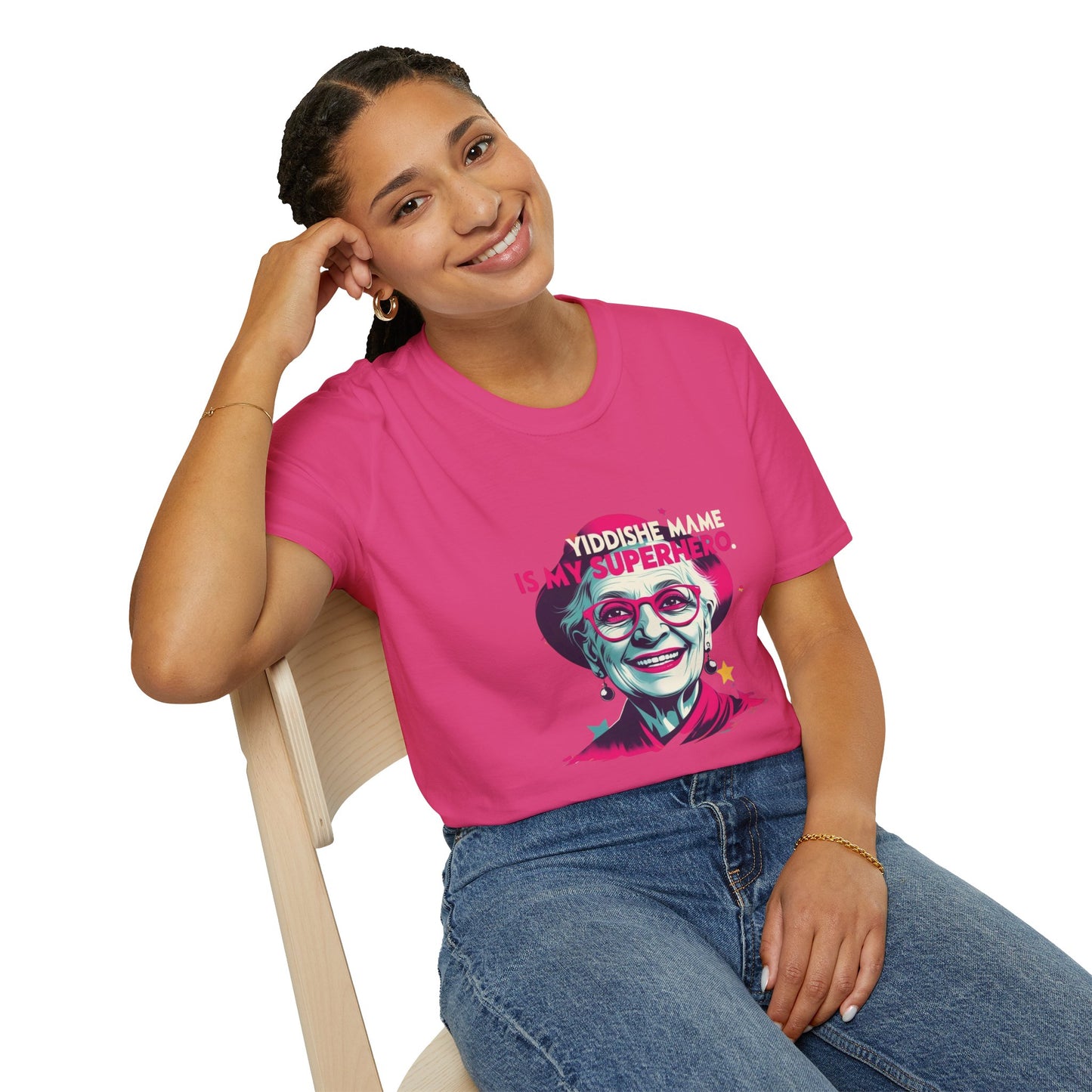 Yiddishe mame - Unisex soft T-shirt, Perfect Gift for a Good Son