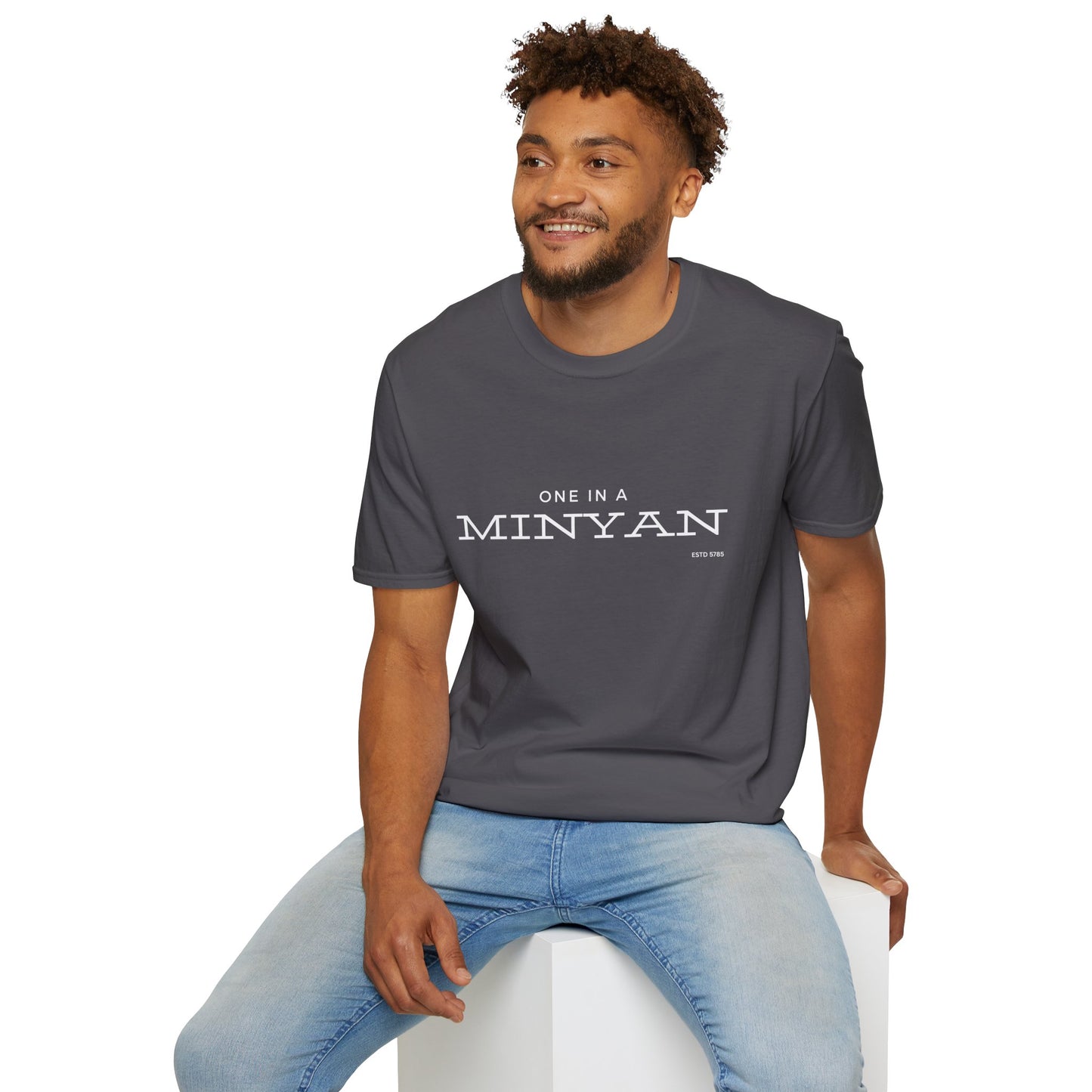 One In A Minyan - Unisex soft T-shirt, Perfect Gift for Friends