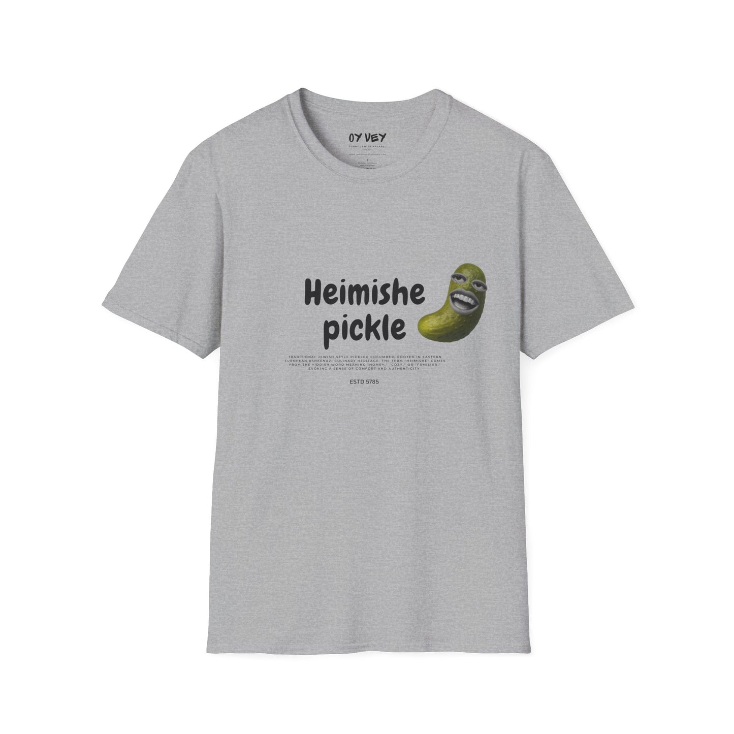 Heimishe pickle - Unisex soft T-shirt