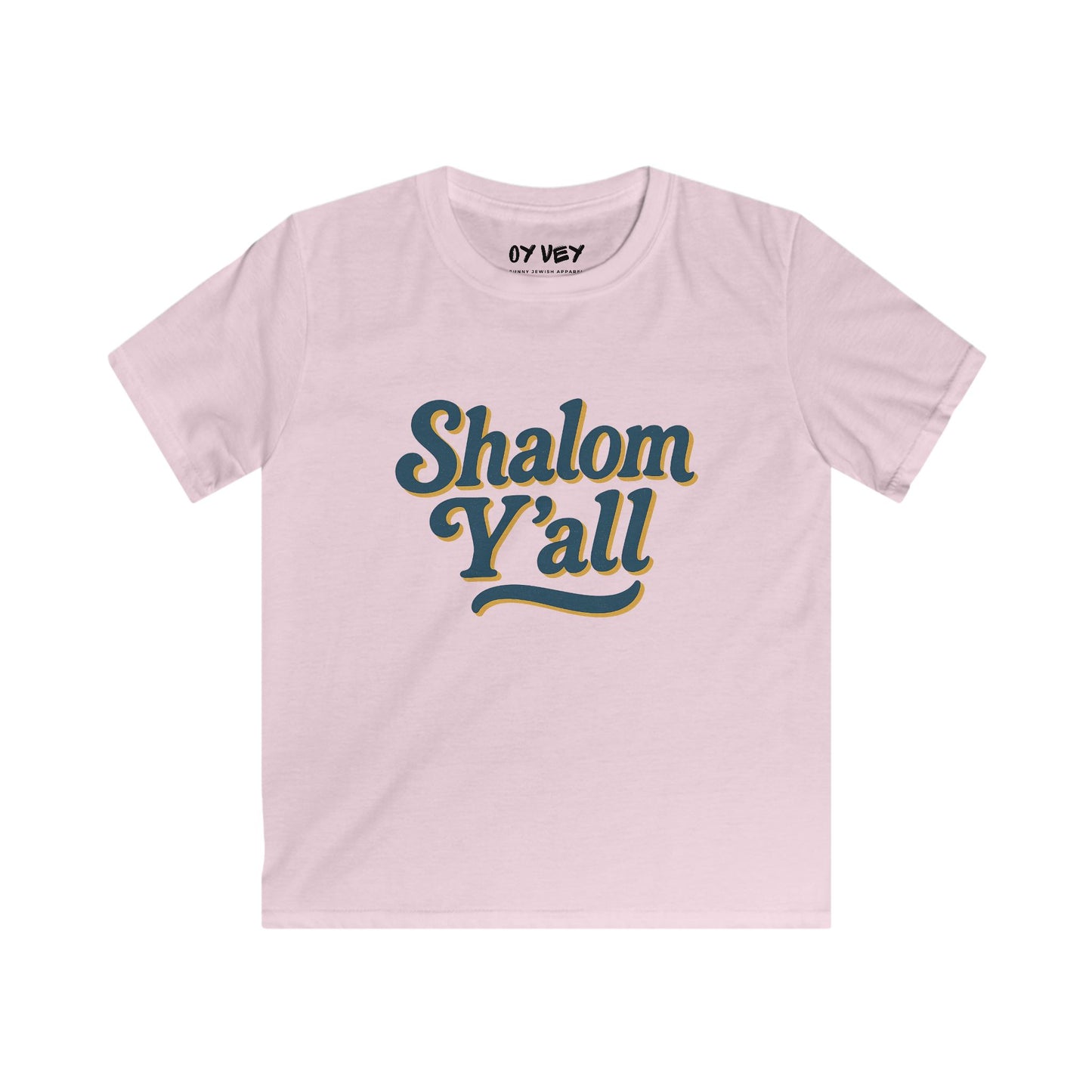 Shalom Y'all Soft style Kids Tee