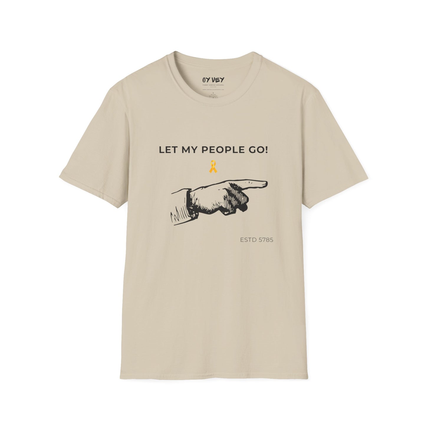 Let My People GO! - Unisex soft T-shirt, Perfect Gift for Friends