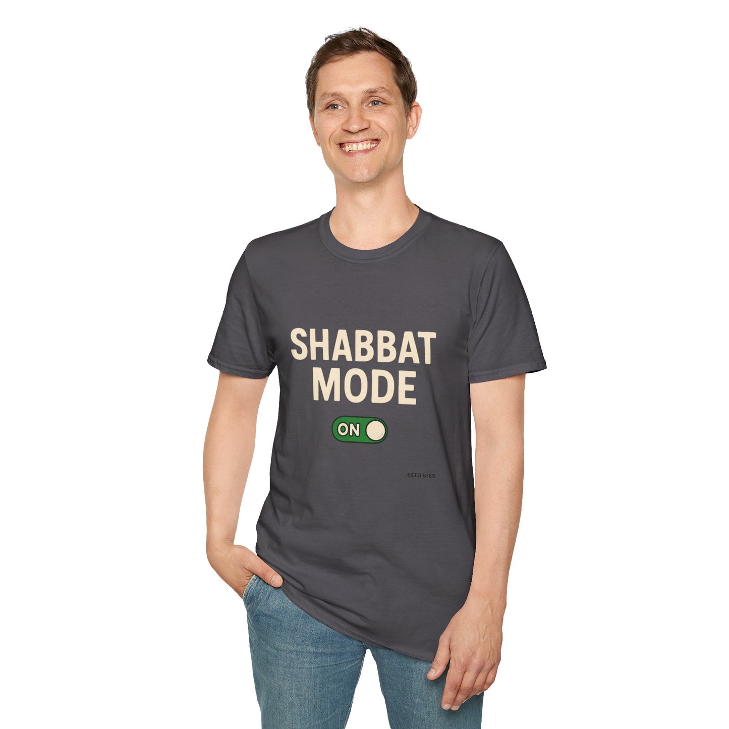 Shabbat Mode Activated 3 - Unisex soft T-shirt, Perfect Gift for Friends